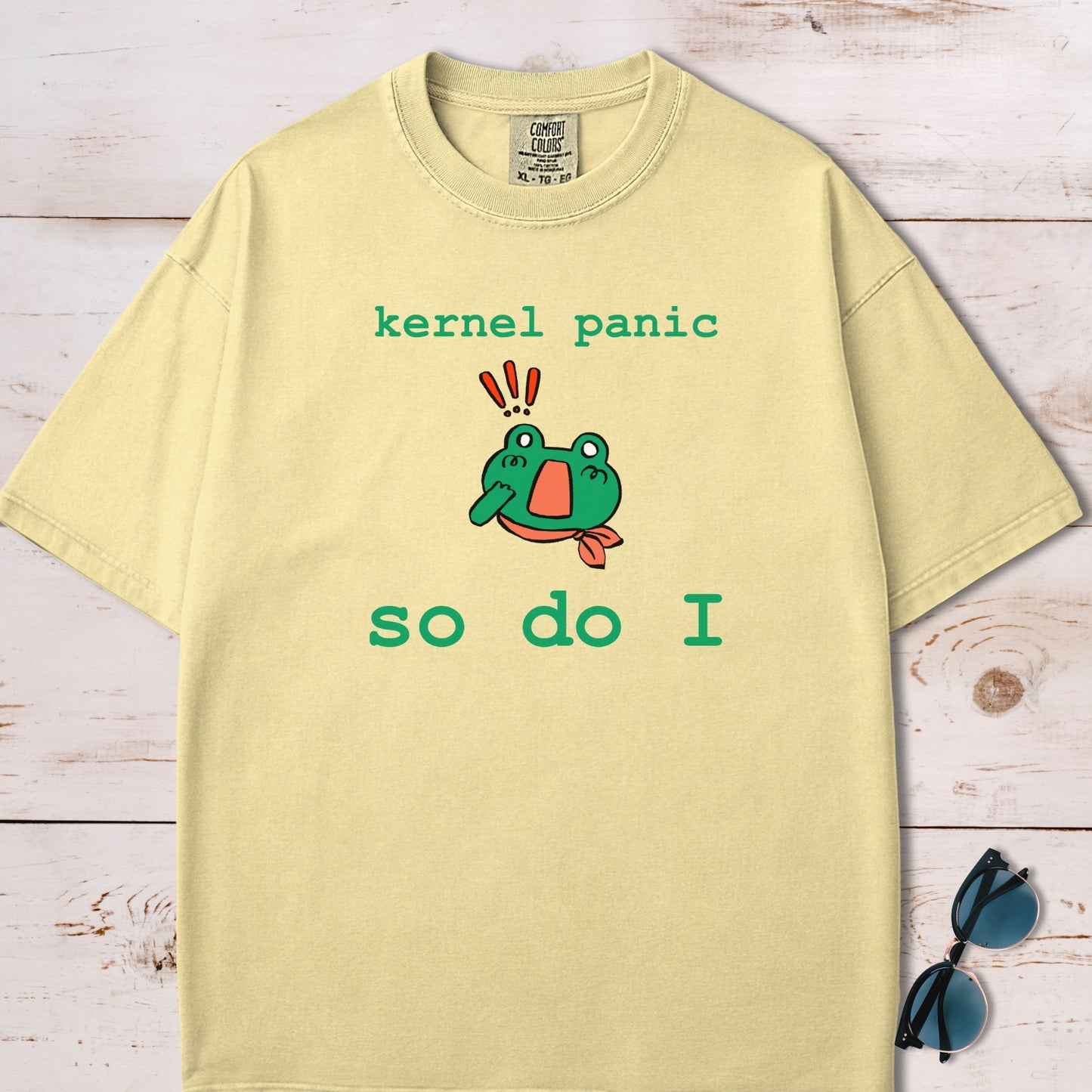 Kernel Panic Frog T-Shirt
