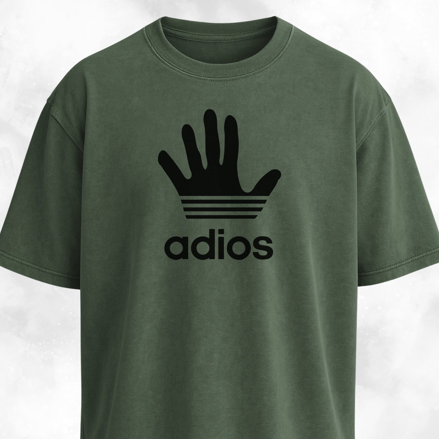 Adios Logo Parody T-Shirt