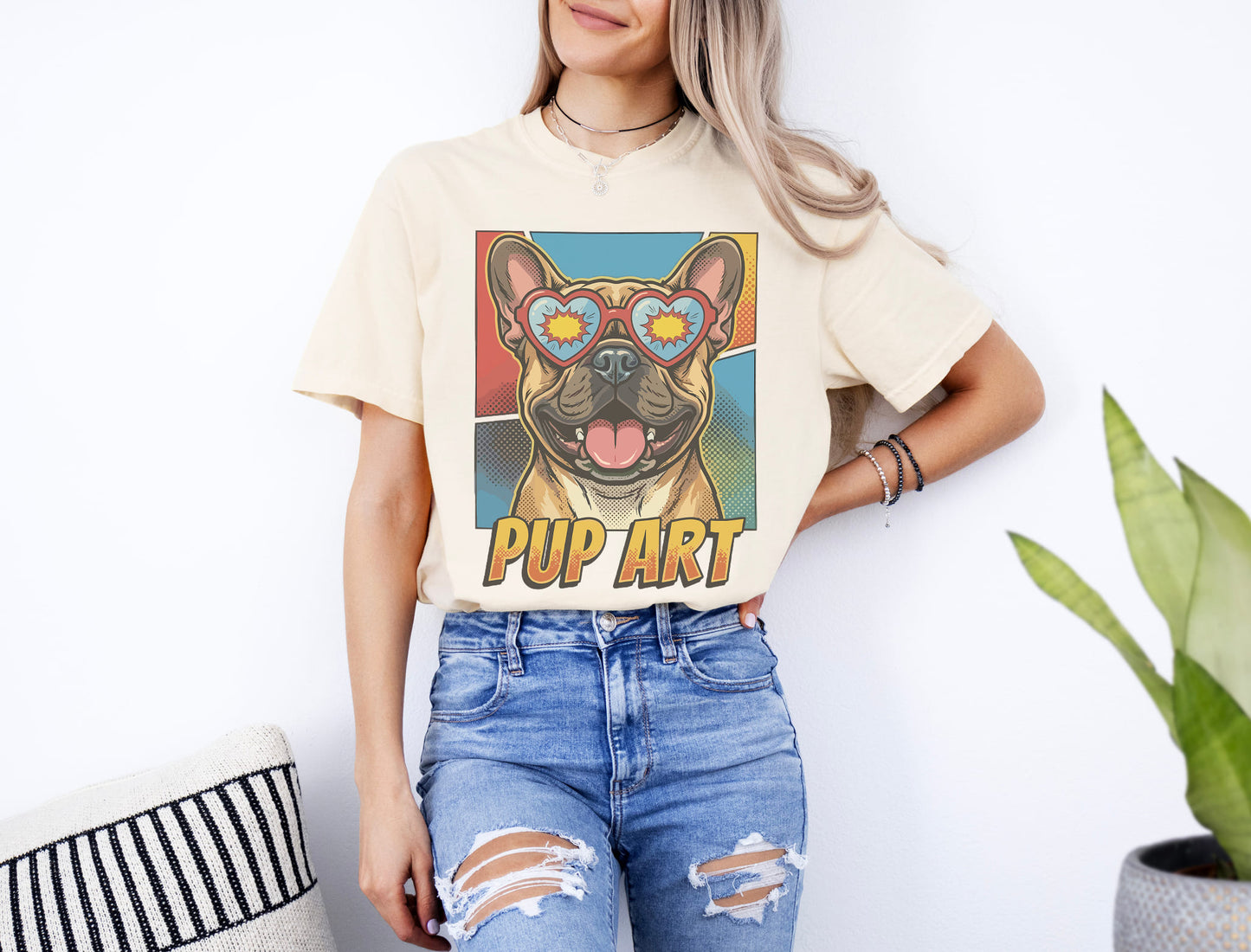 Pup Art Frenchie T-Shirt