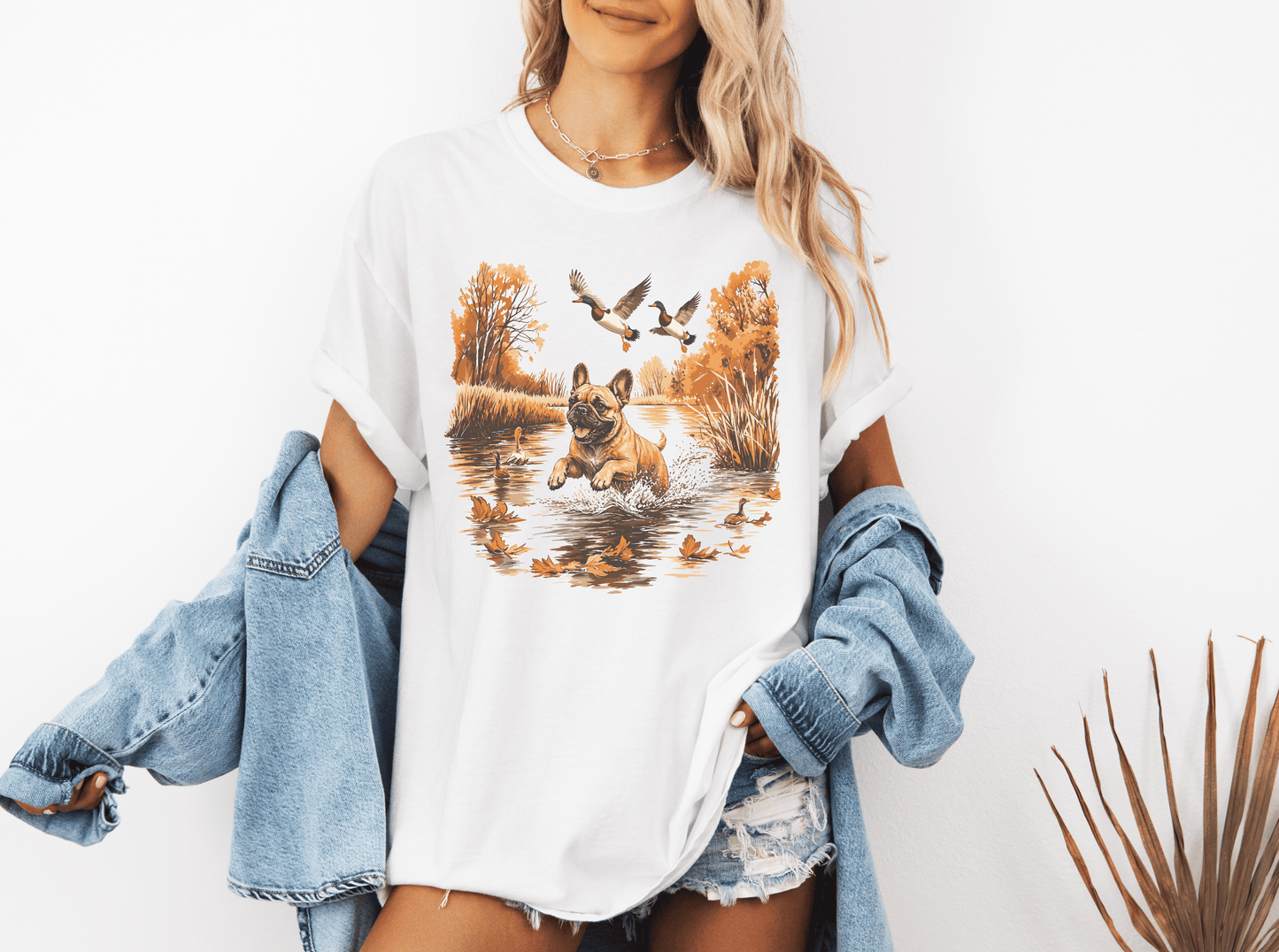 Frenchie Painting T-Shirt