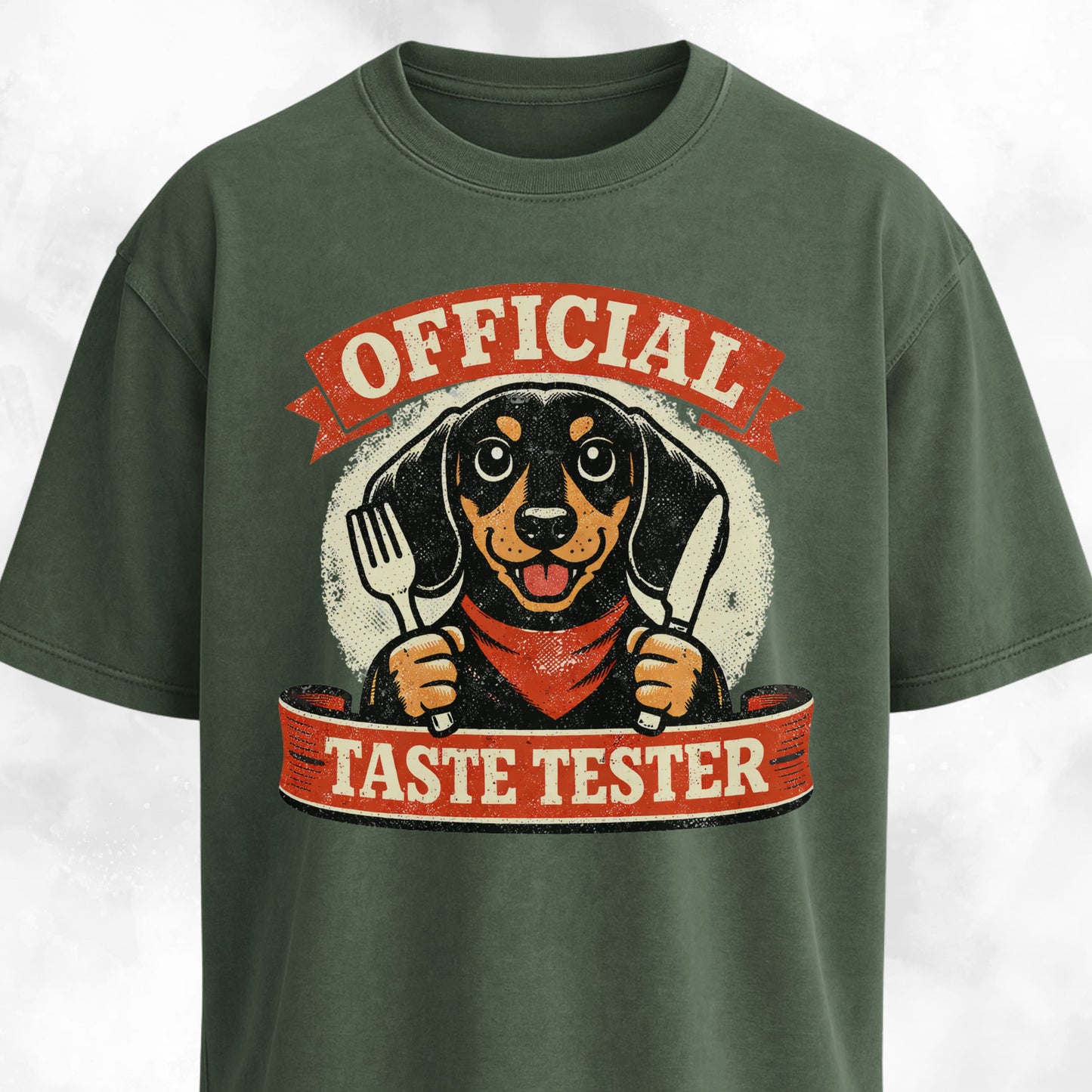 Official Taste Tester Dachshund T-Shirt