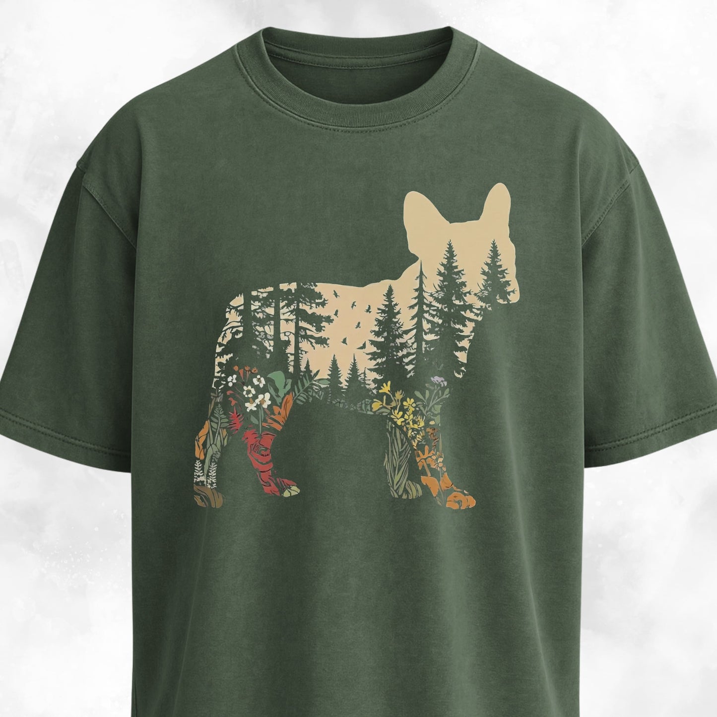 Nature French Bulldog T-Shirt