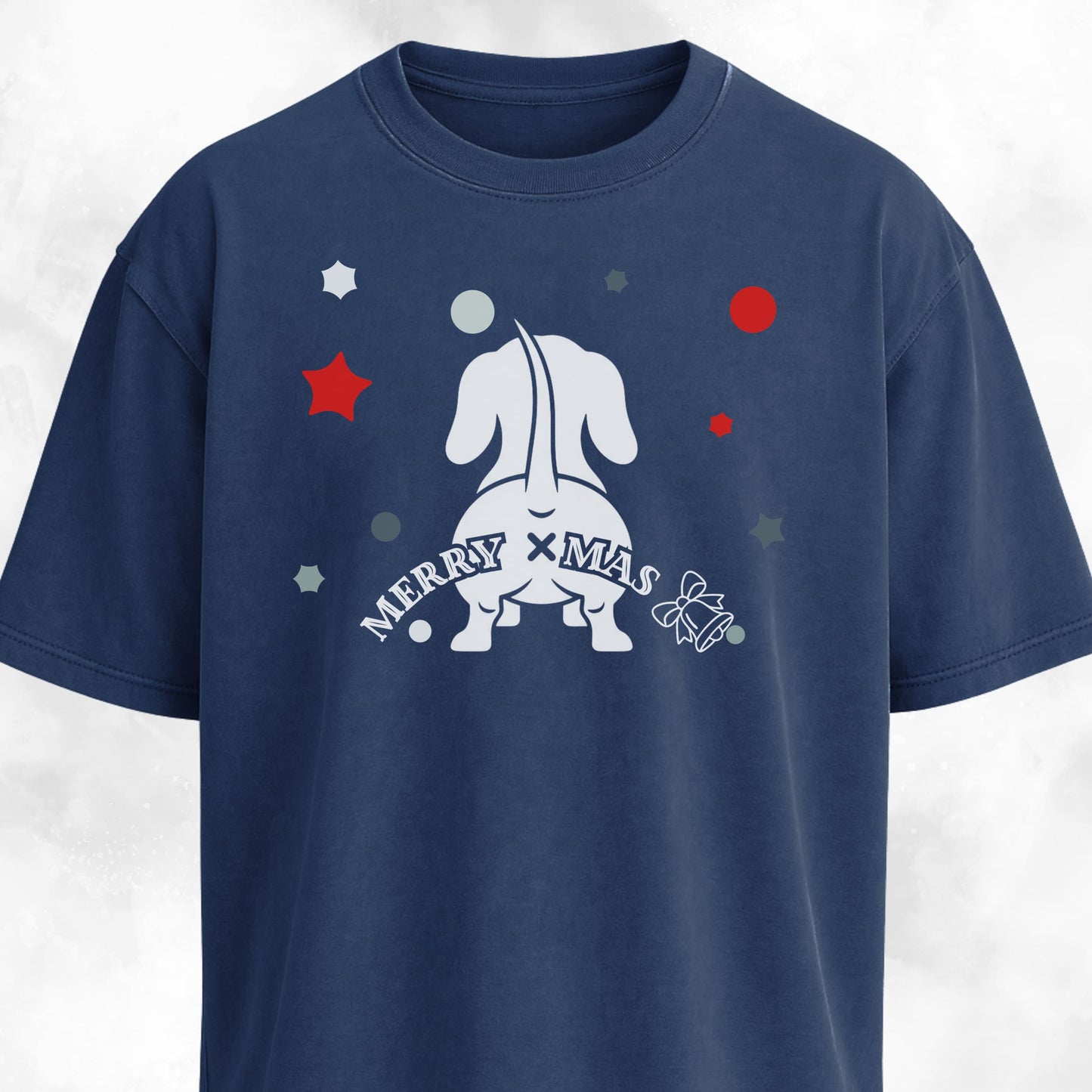 Merry Xmas Doxie Butt T-Shirt