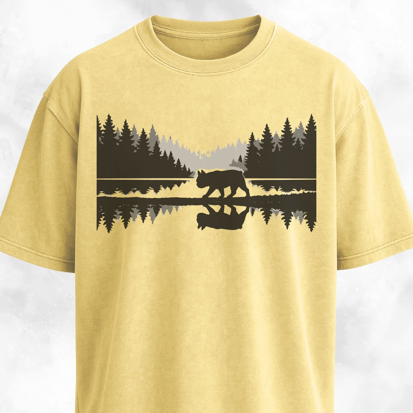 Frenchie On A Lake T-Shirt