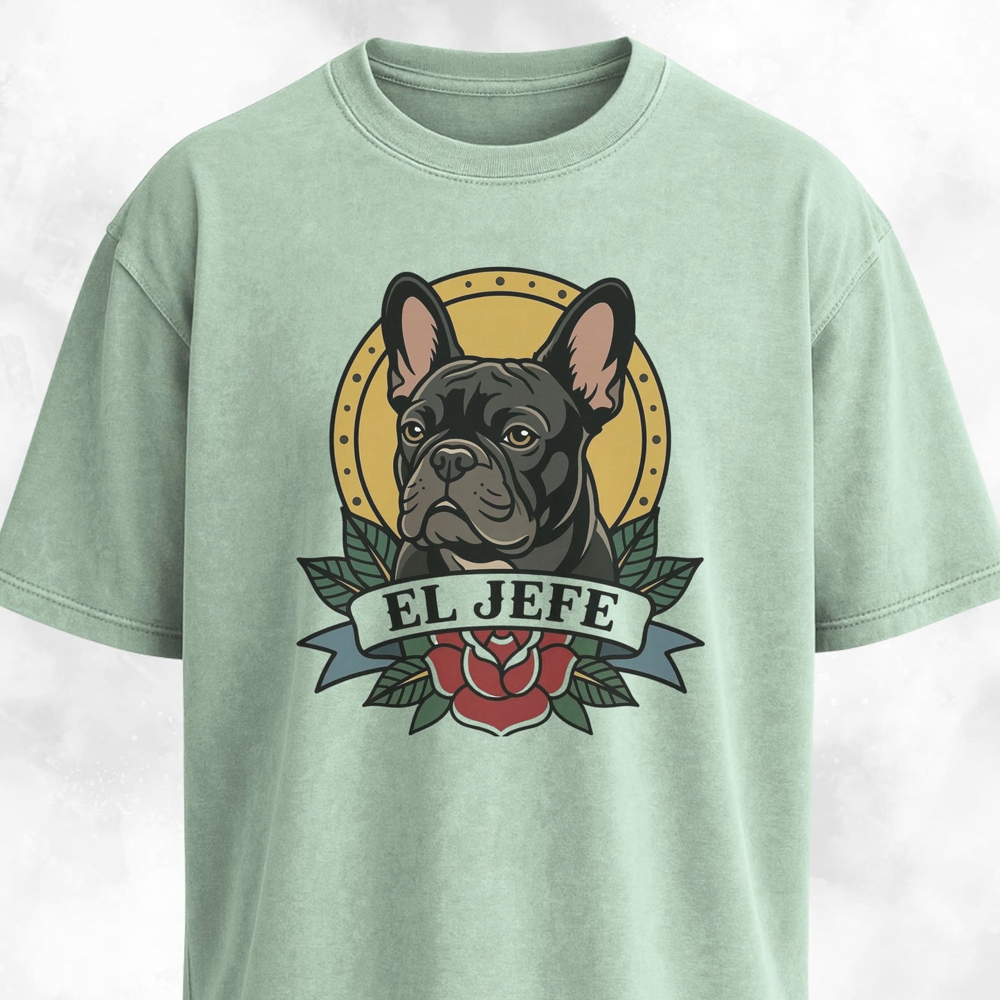 El Jefe French Bulldog T-Shirt