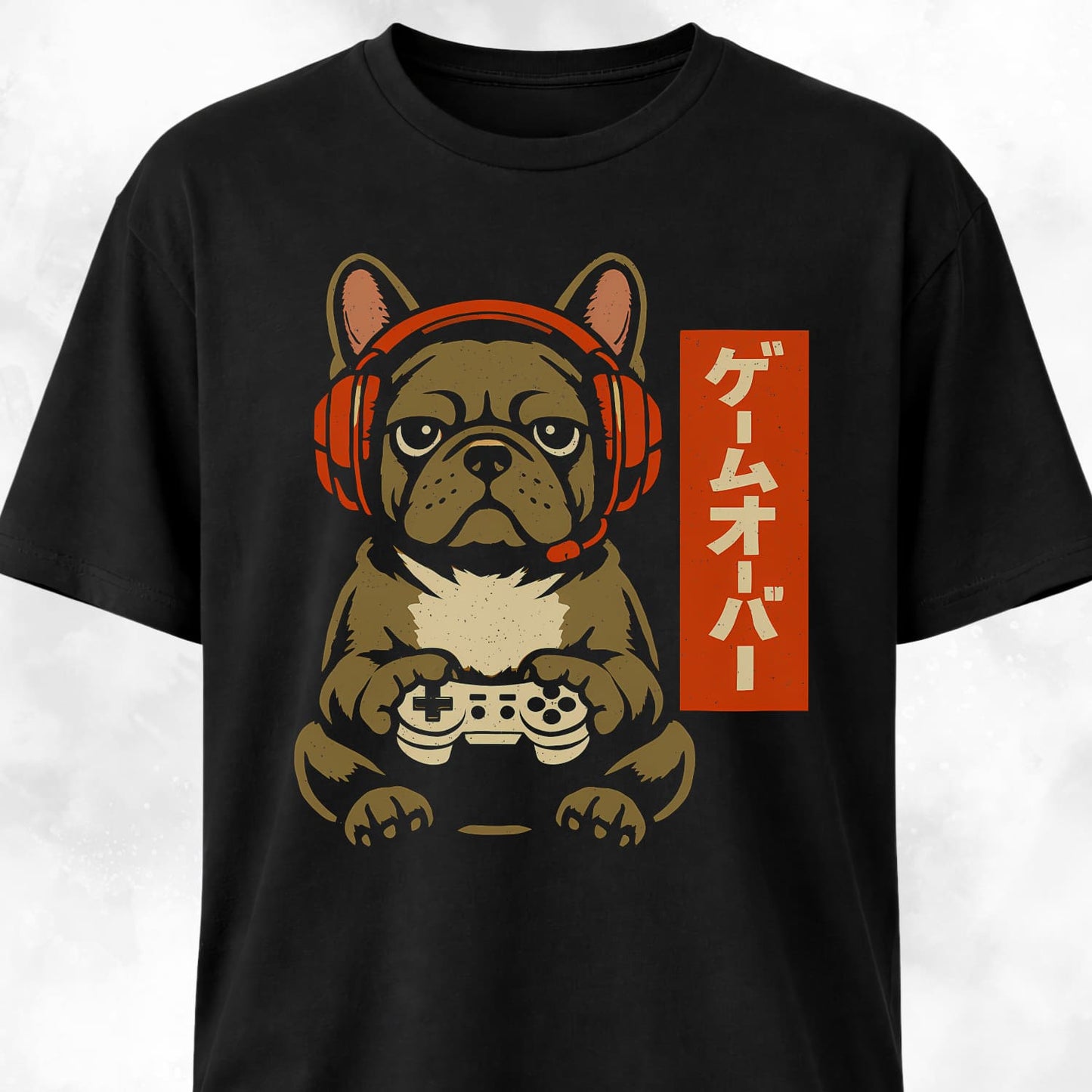 Retro Gamer Frenchie T-Shirt