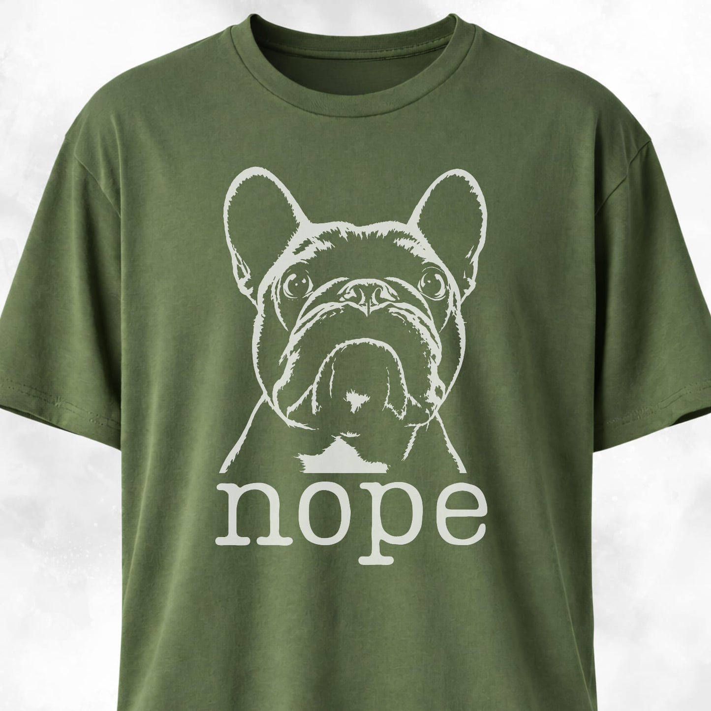 Nope Frenchie T-Shirt