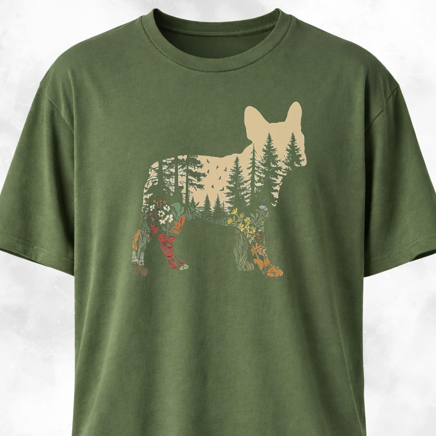 Nature French Bulldog T-Shirt
