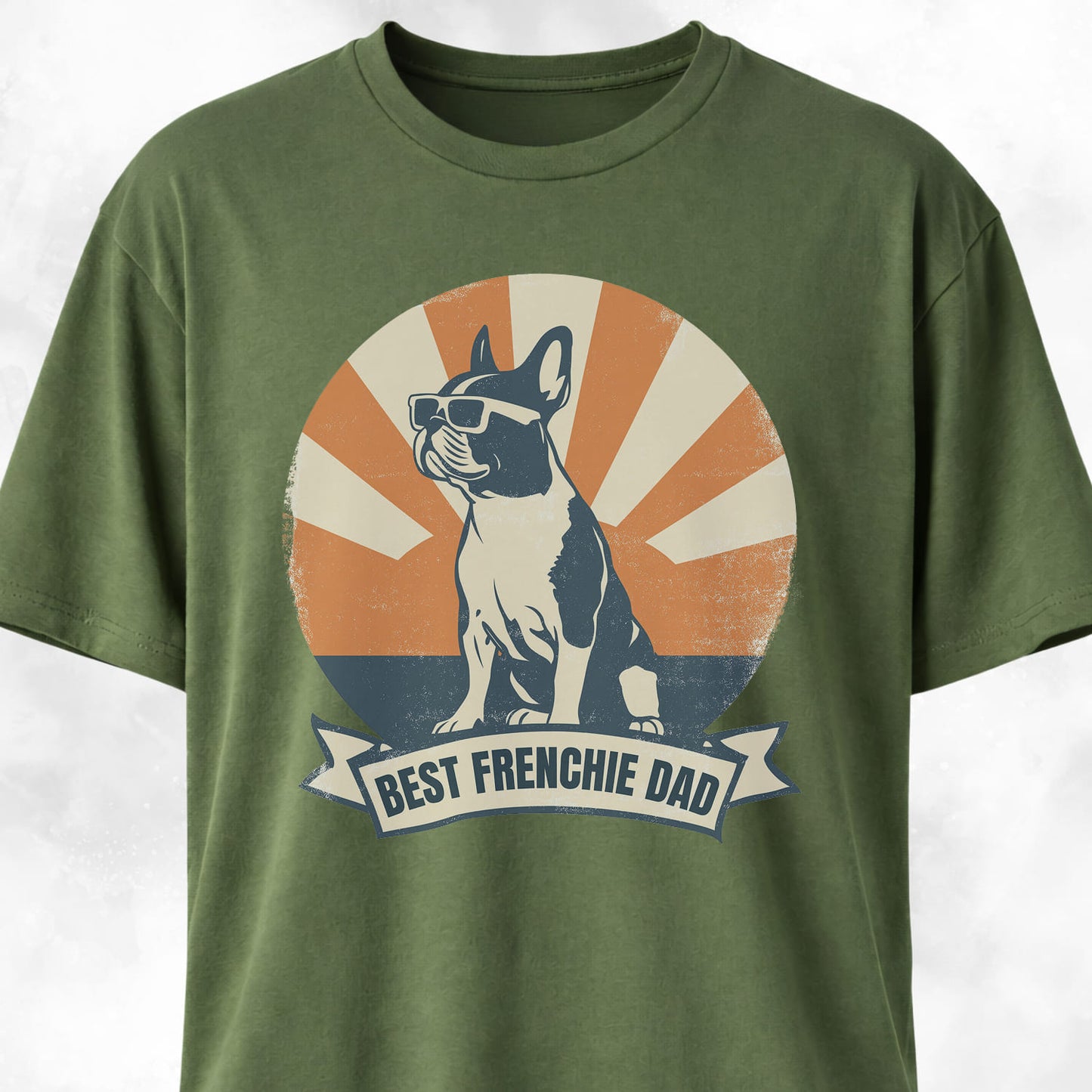 Best Frenchie Dad T-Shirt