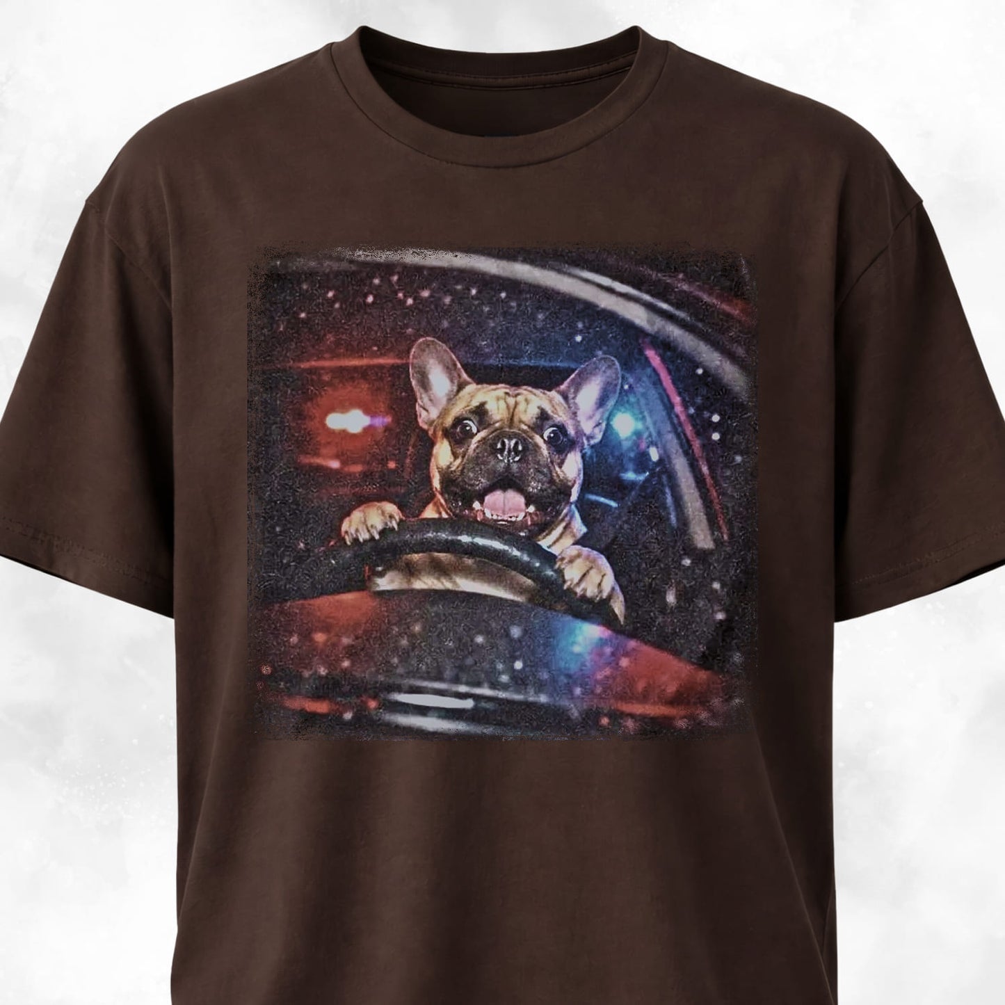 French Bulldog Escaping The Police T-Shirt