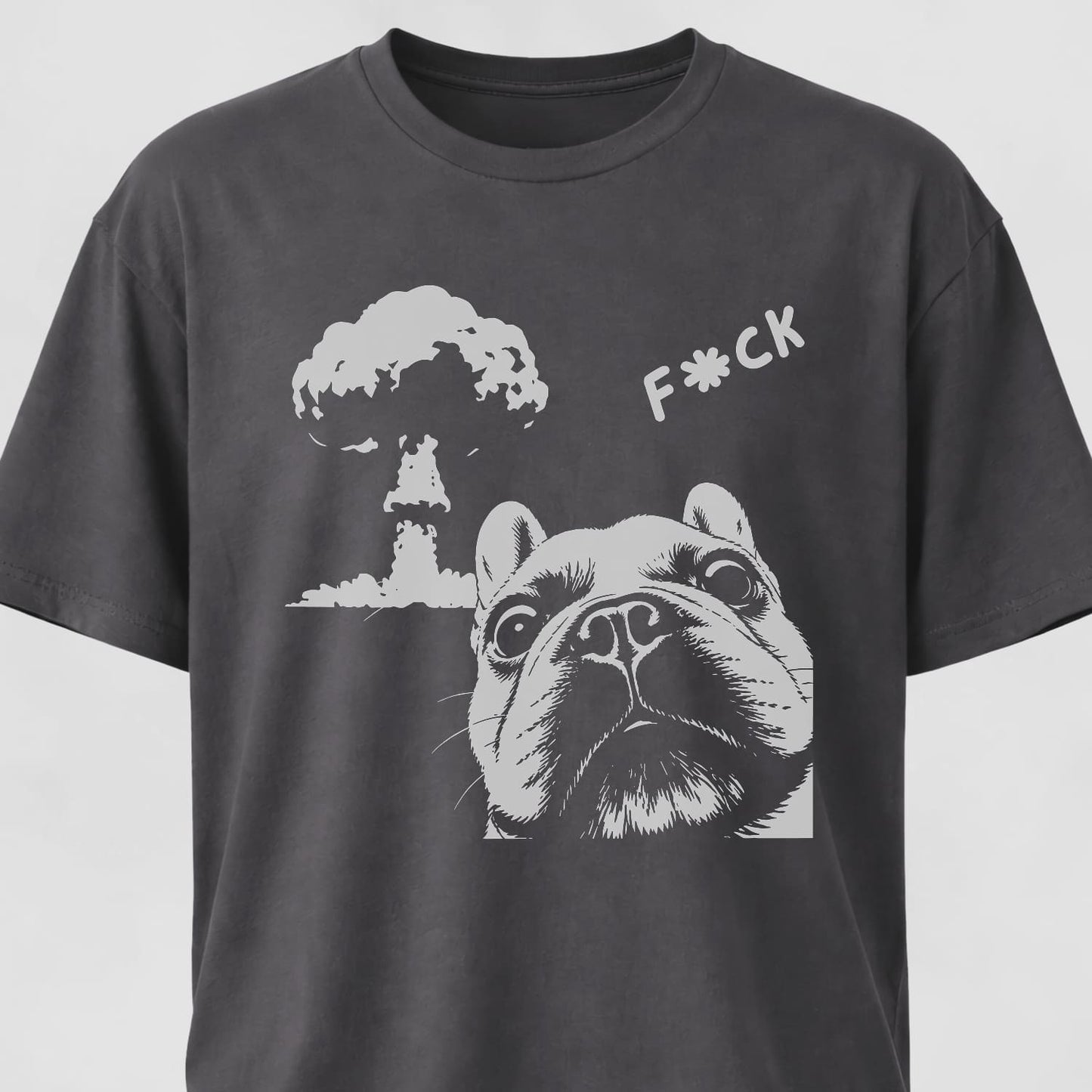 Mushroom Frenchie Selfie T-Shirt
