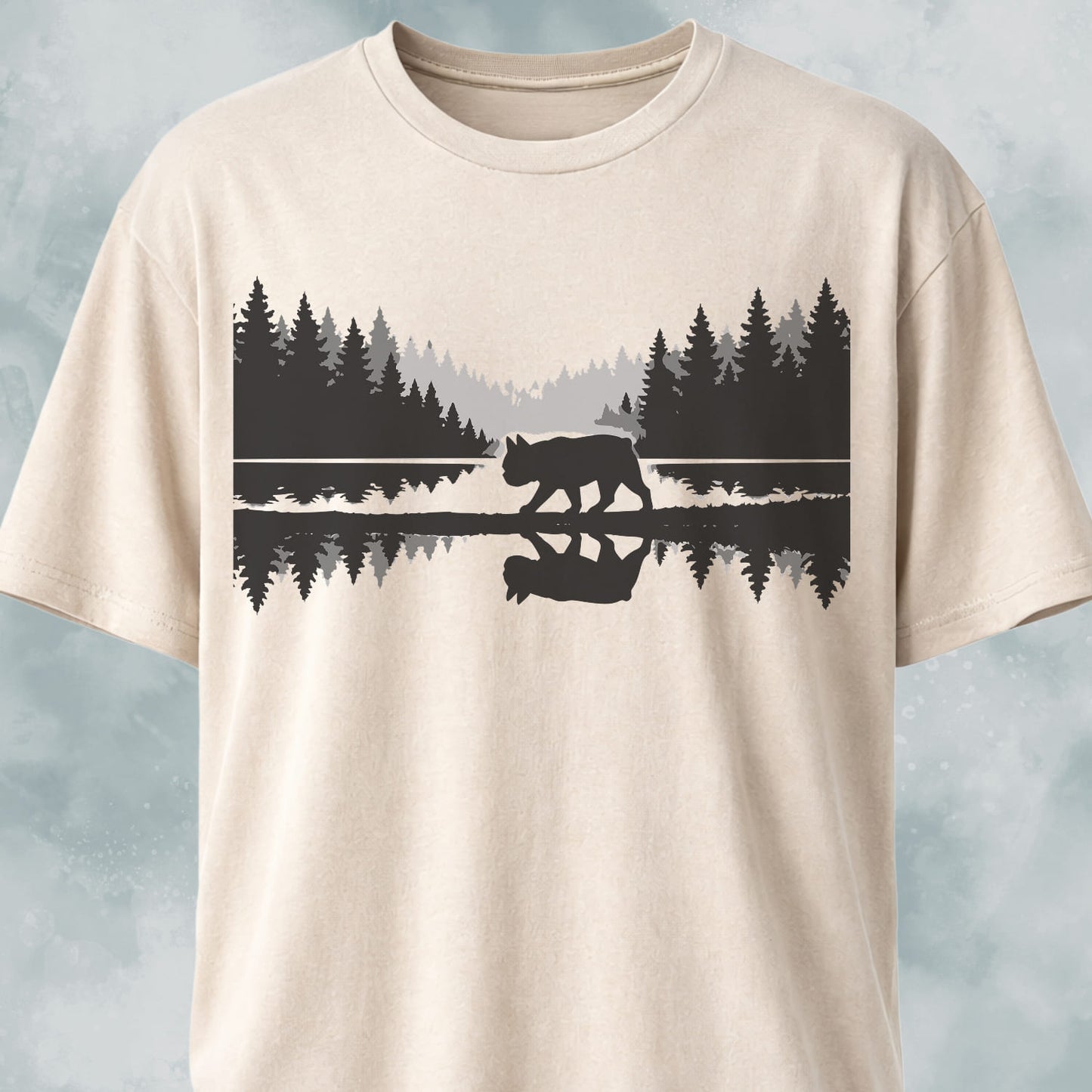 Frenchie On A Lake T-Shirt