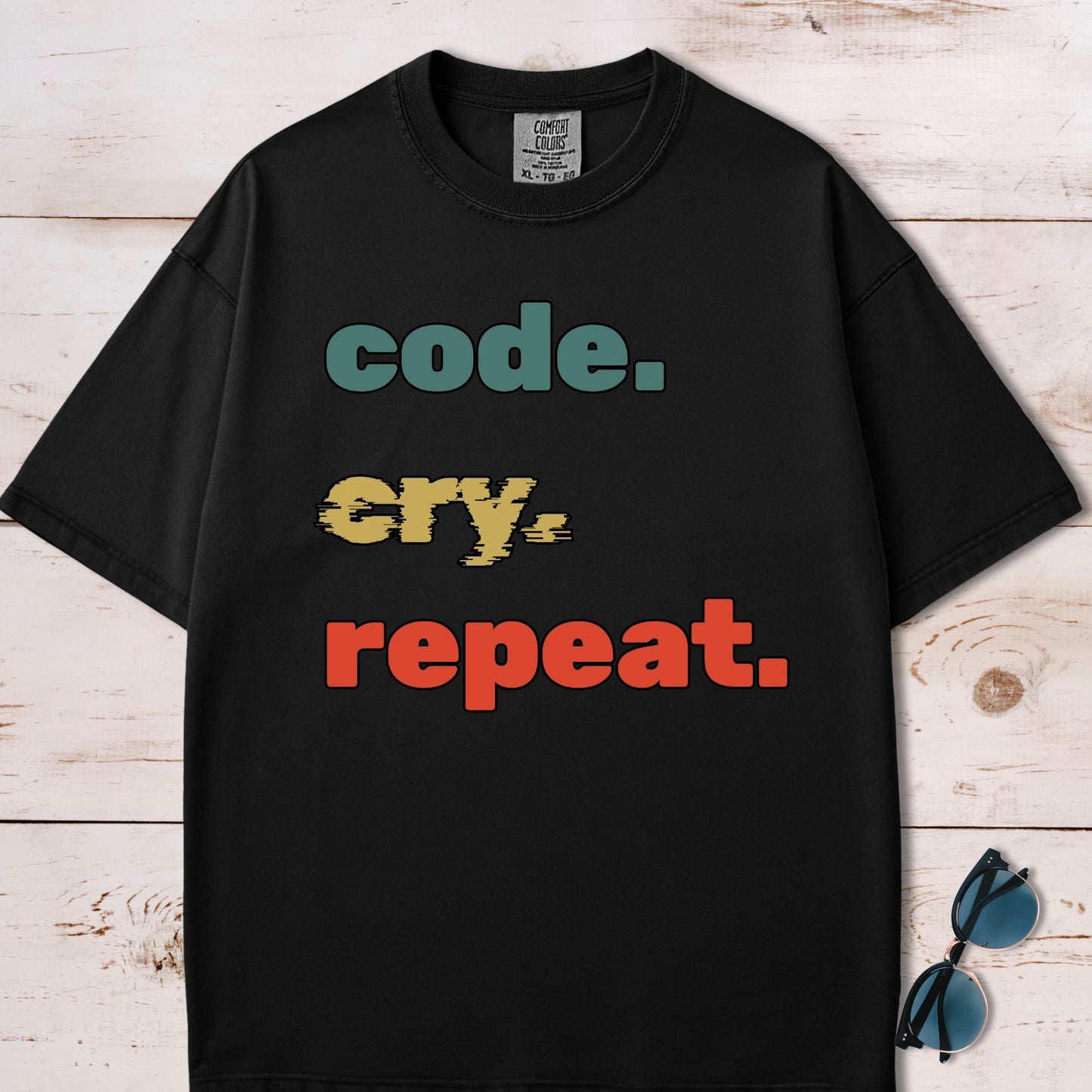 Code Cry Repeat T-Shirt