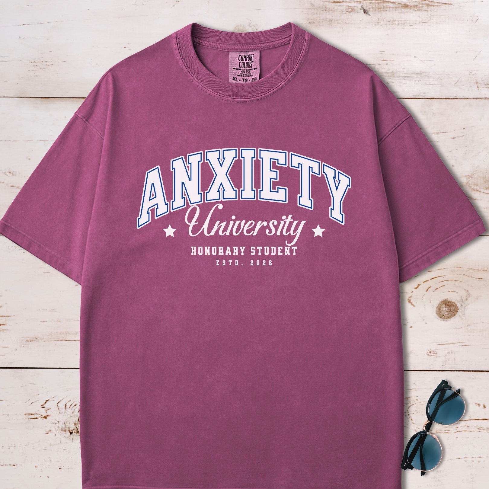 Anxiety University Honors Student T-Shirt