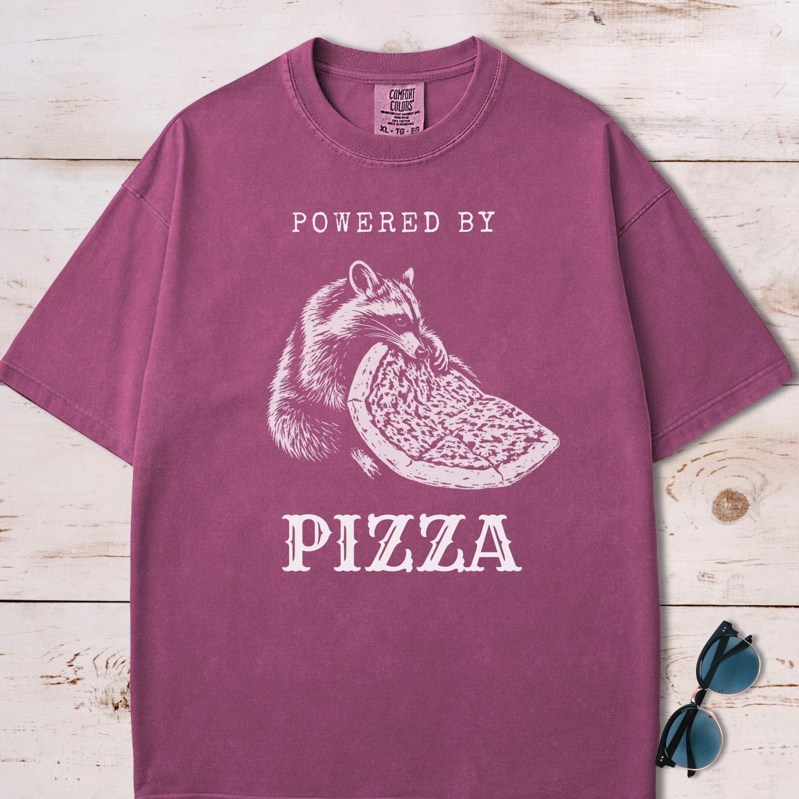Powered By Pizza T-Shirt