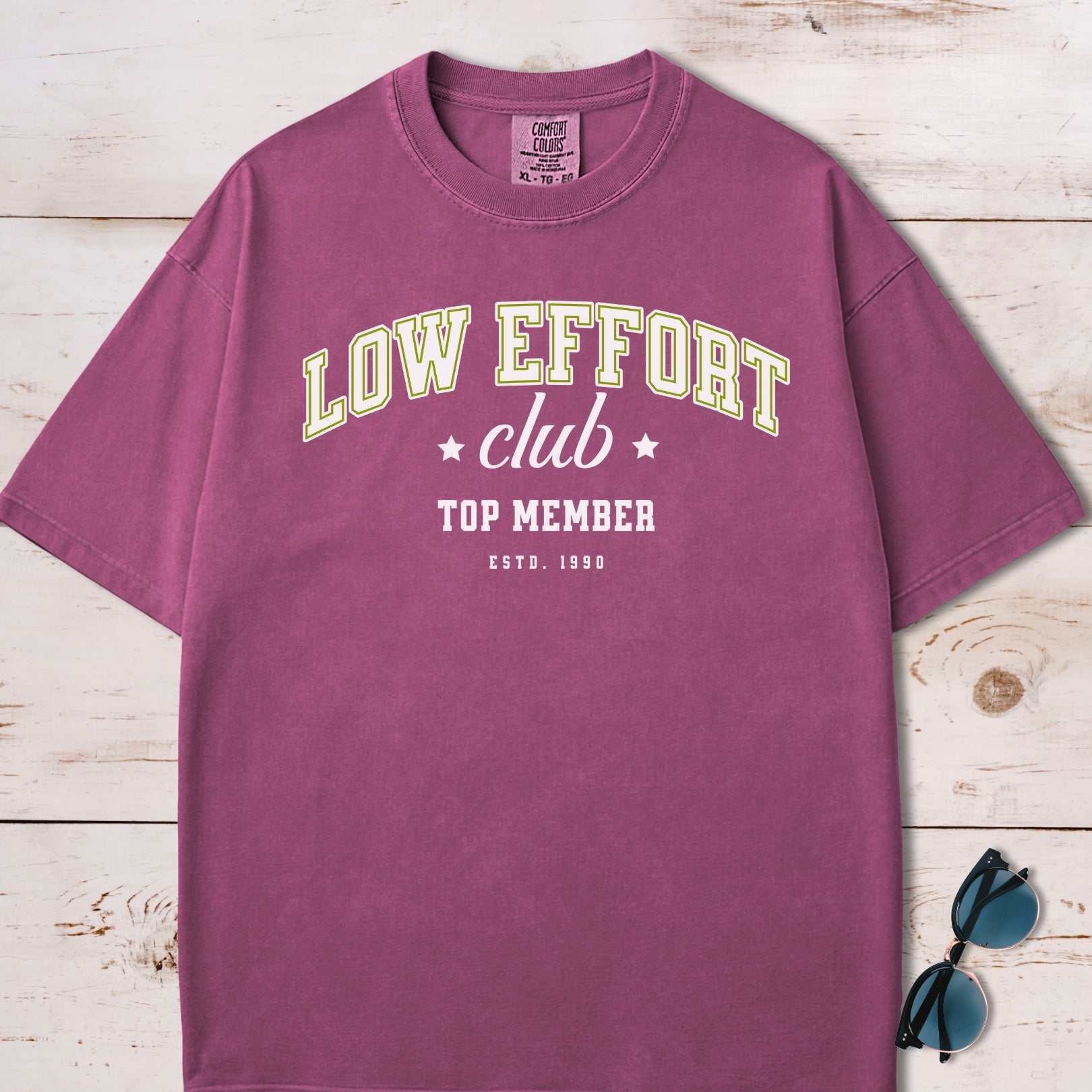 Low Effort Club Top Member T-Shirt