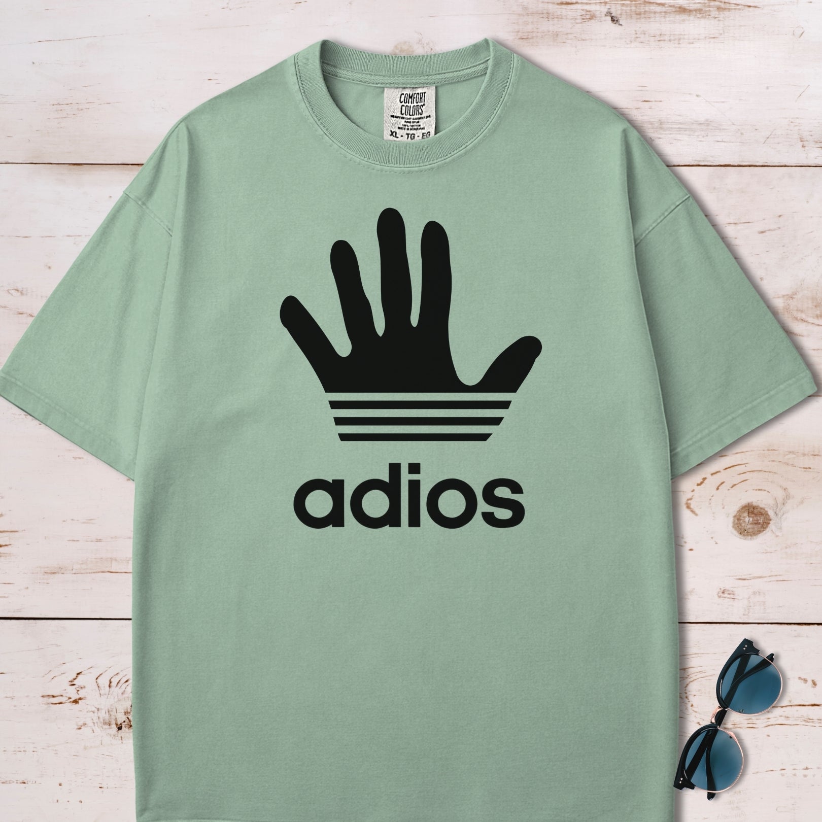 Adios Logo Parody T-Shirt