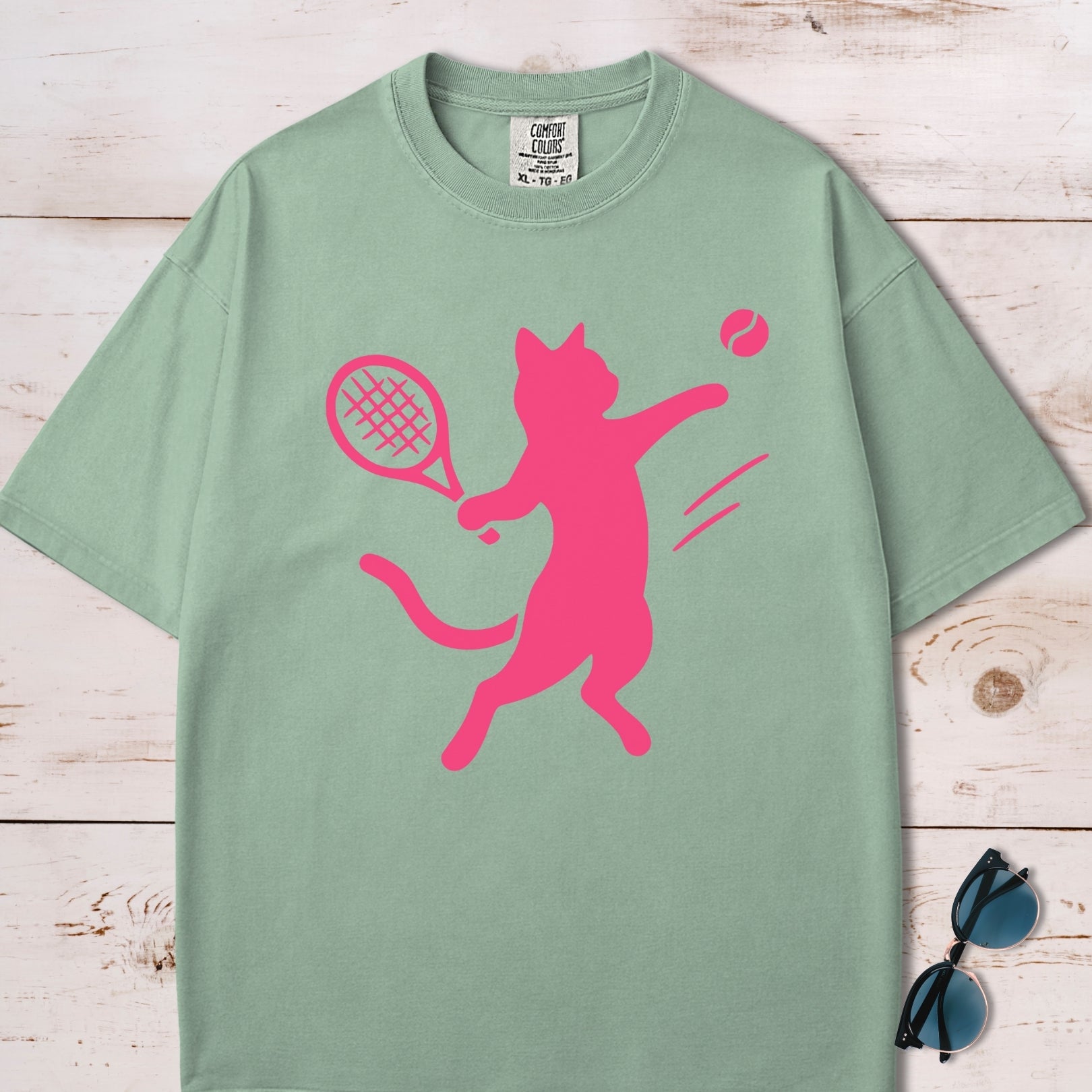 Tennis Cat T-Shirt