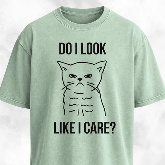 Do I Look Like I Care Grumpy Cat T-Shirt