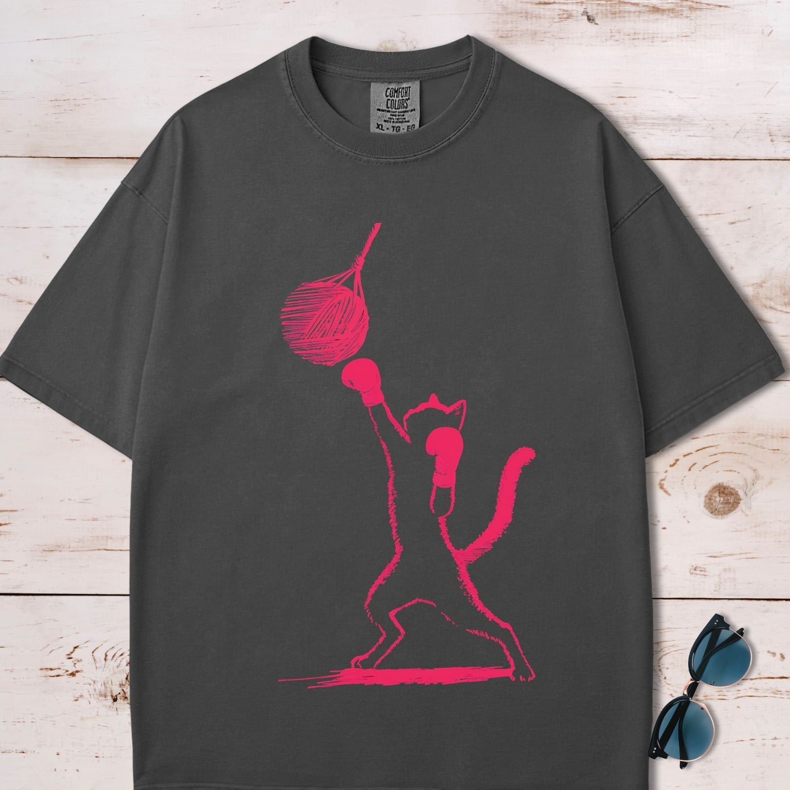 Boxing Cat T-Shirt
