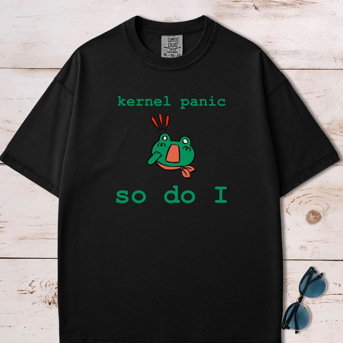 Kernel Panic Frog T-Shirt
