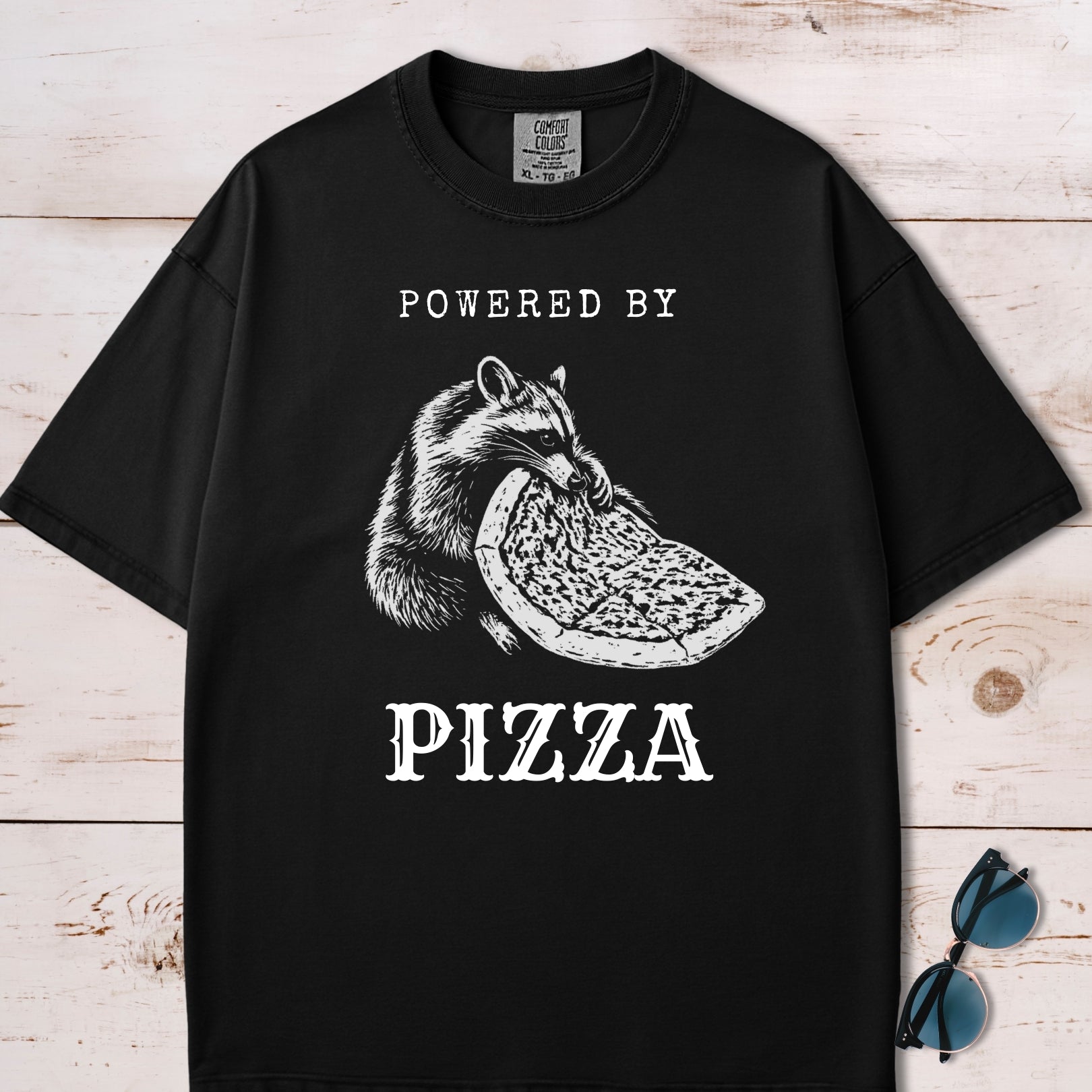 Powered By Pizza T-Shirt