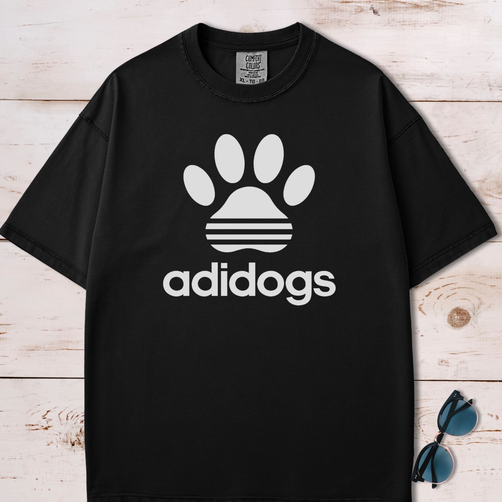 Adidogs Logo Parody T-Shirt