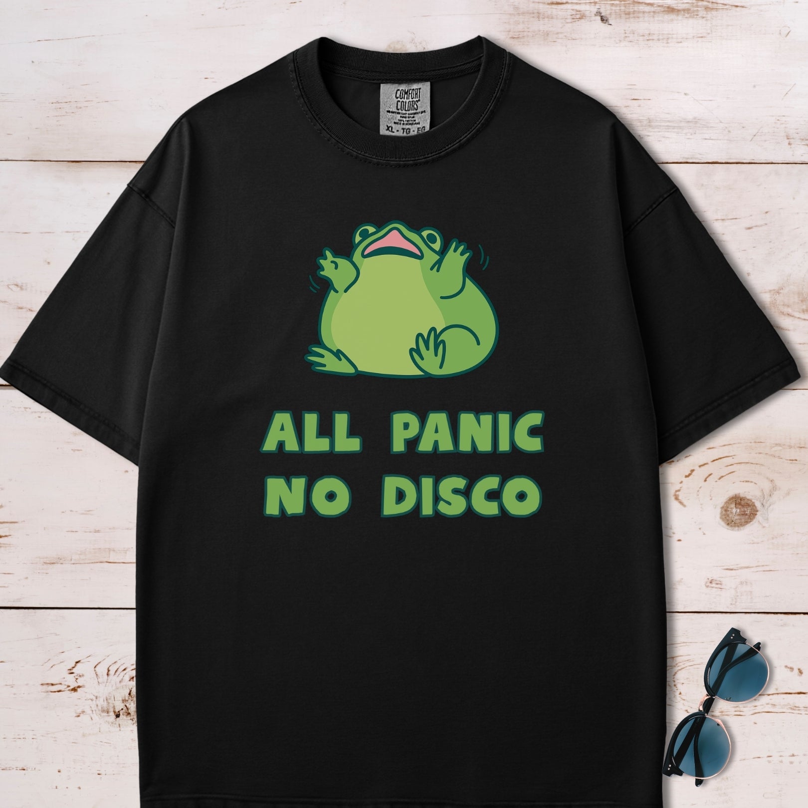 All Panic No Disco Frog T-Shirt