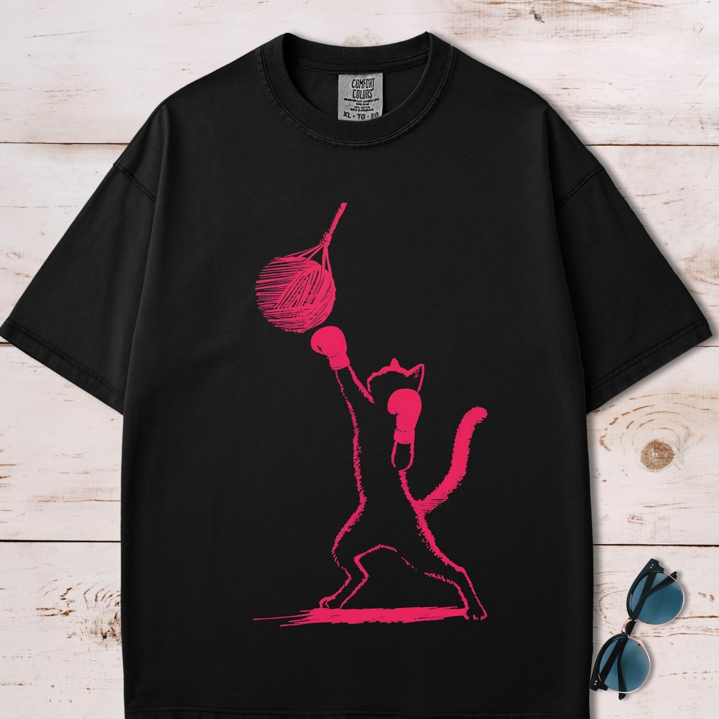 Boxing Cat T-Shirt