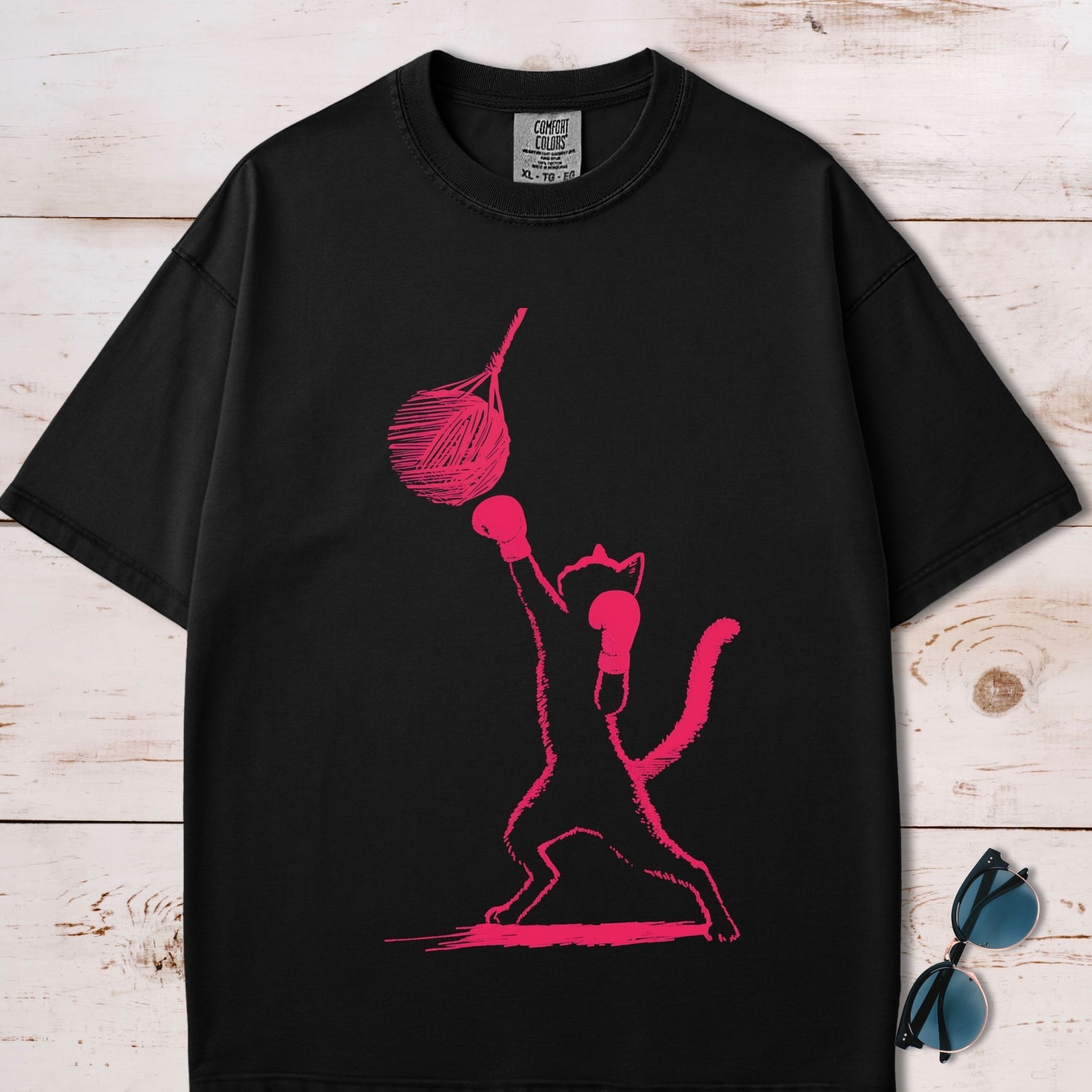 Boxing Cat T-Shirt