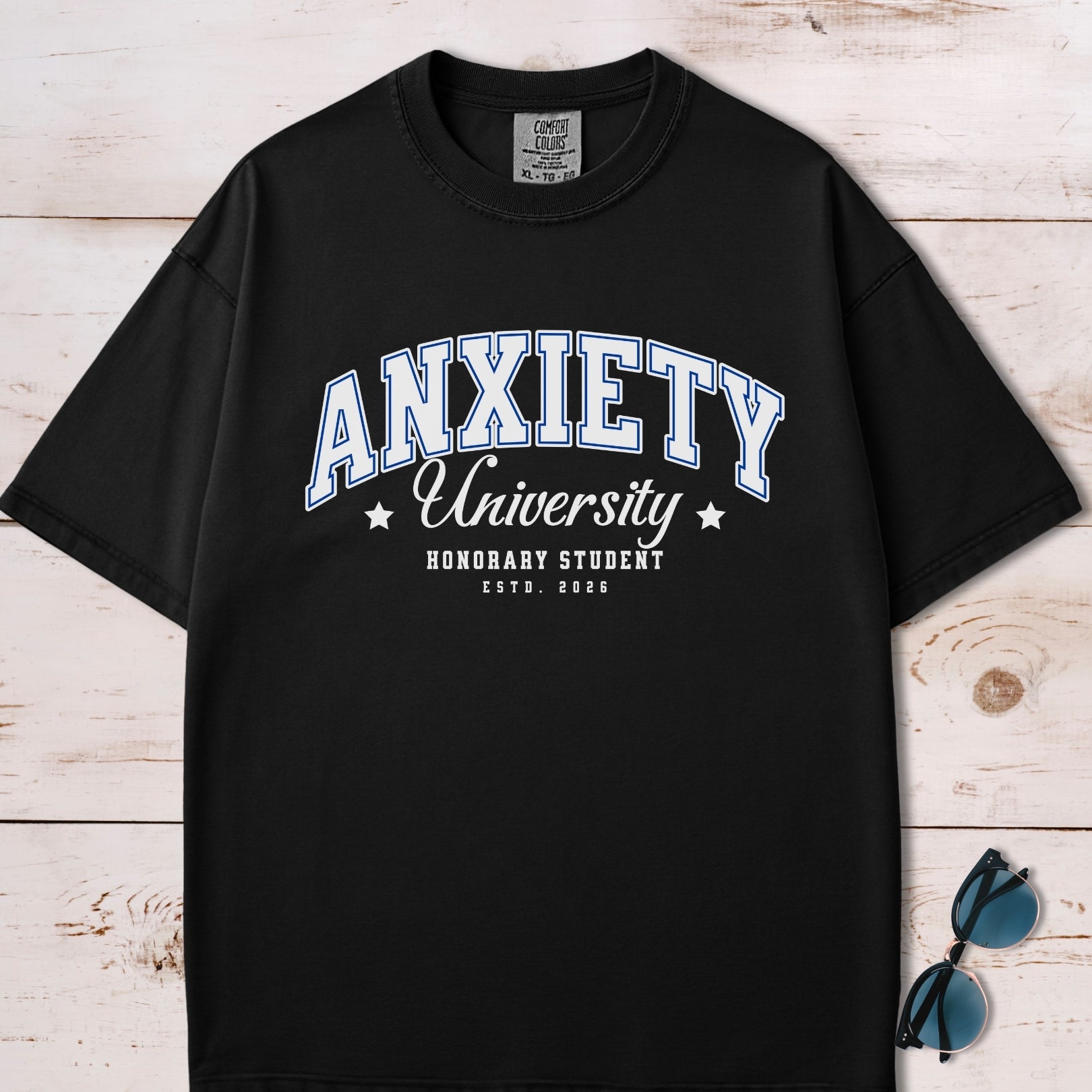 Anxiety University Honors Student T-Shirt