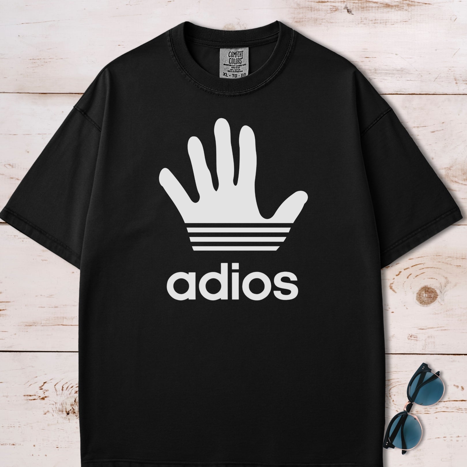 Adios Logo Parody T-Shirt