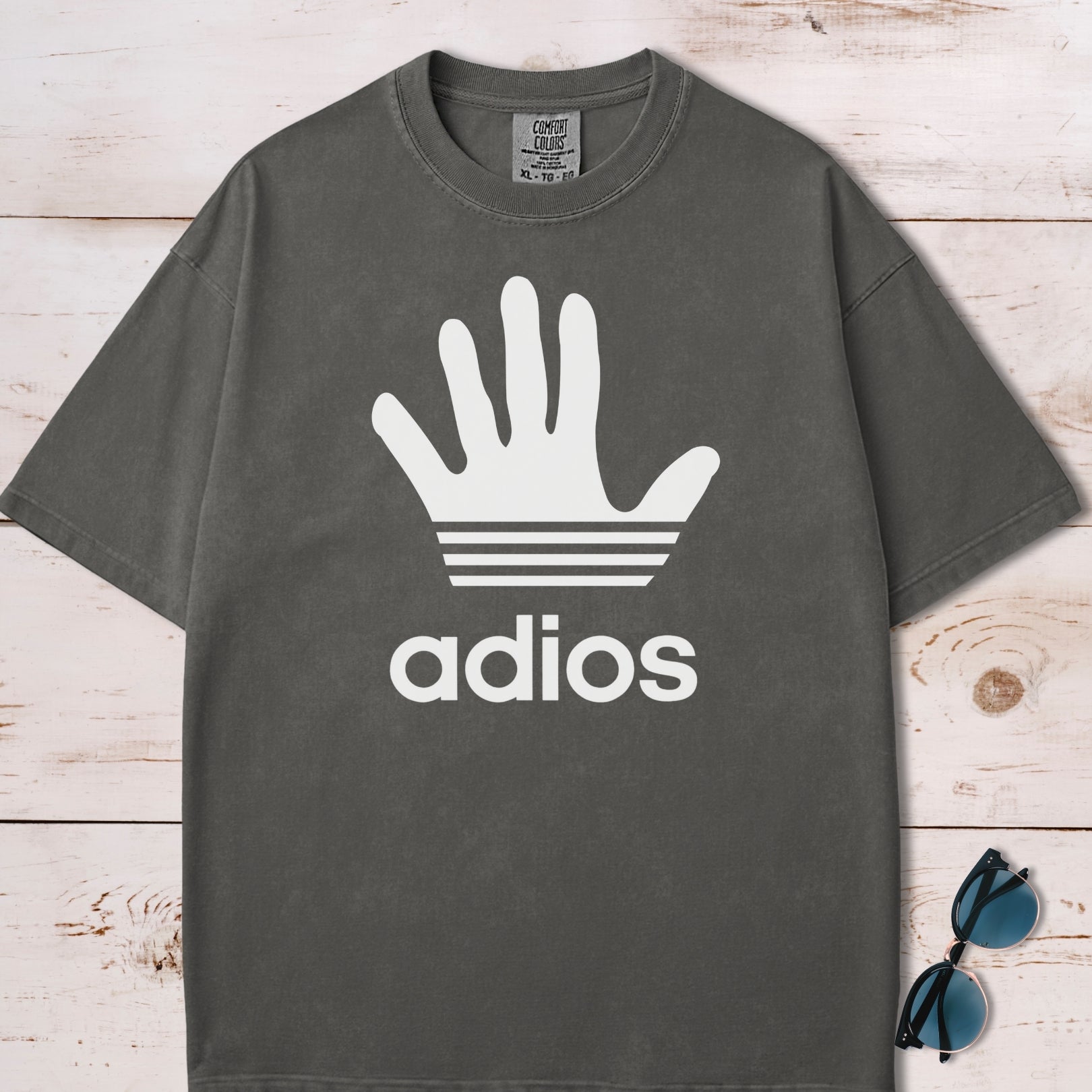 Adios Logo Parody T-Shirt