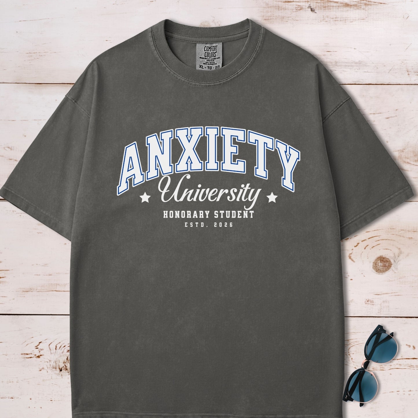 Anxiety University Honors Student T-Shirt