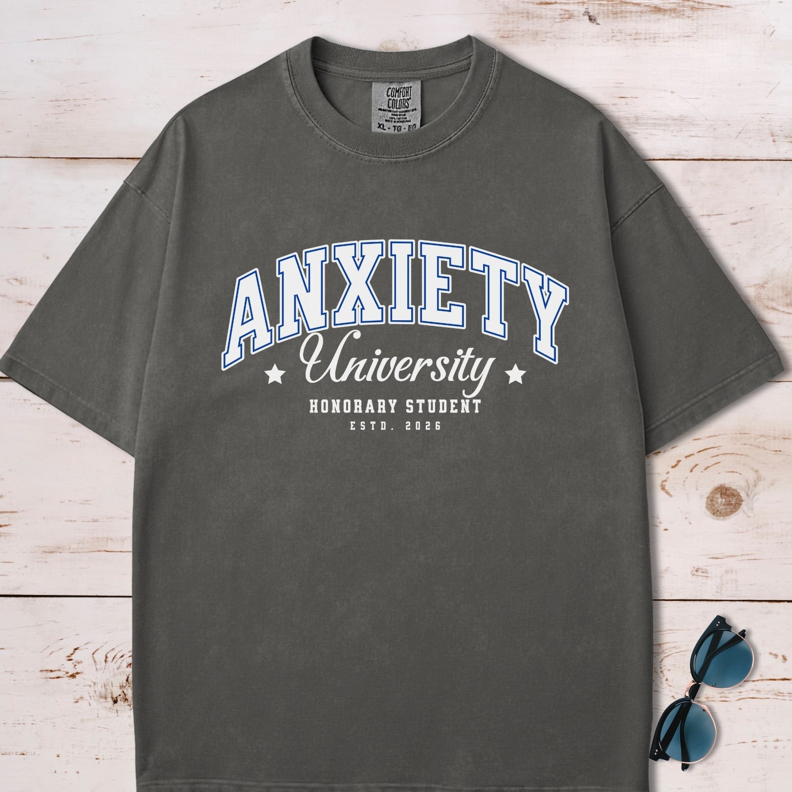 Anxiety University Honors Student T-Shirt