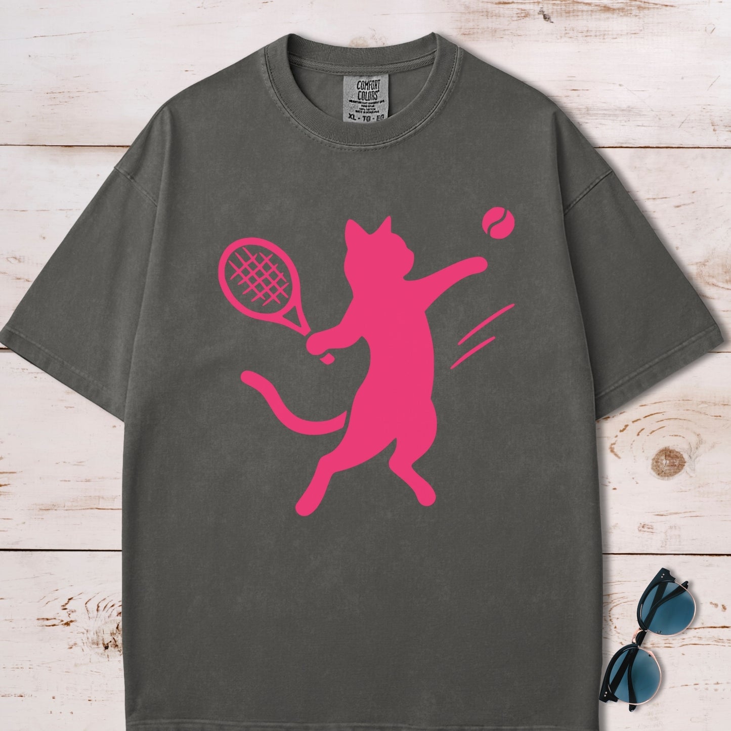 Tennis Cat T-Shirt