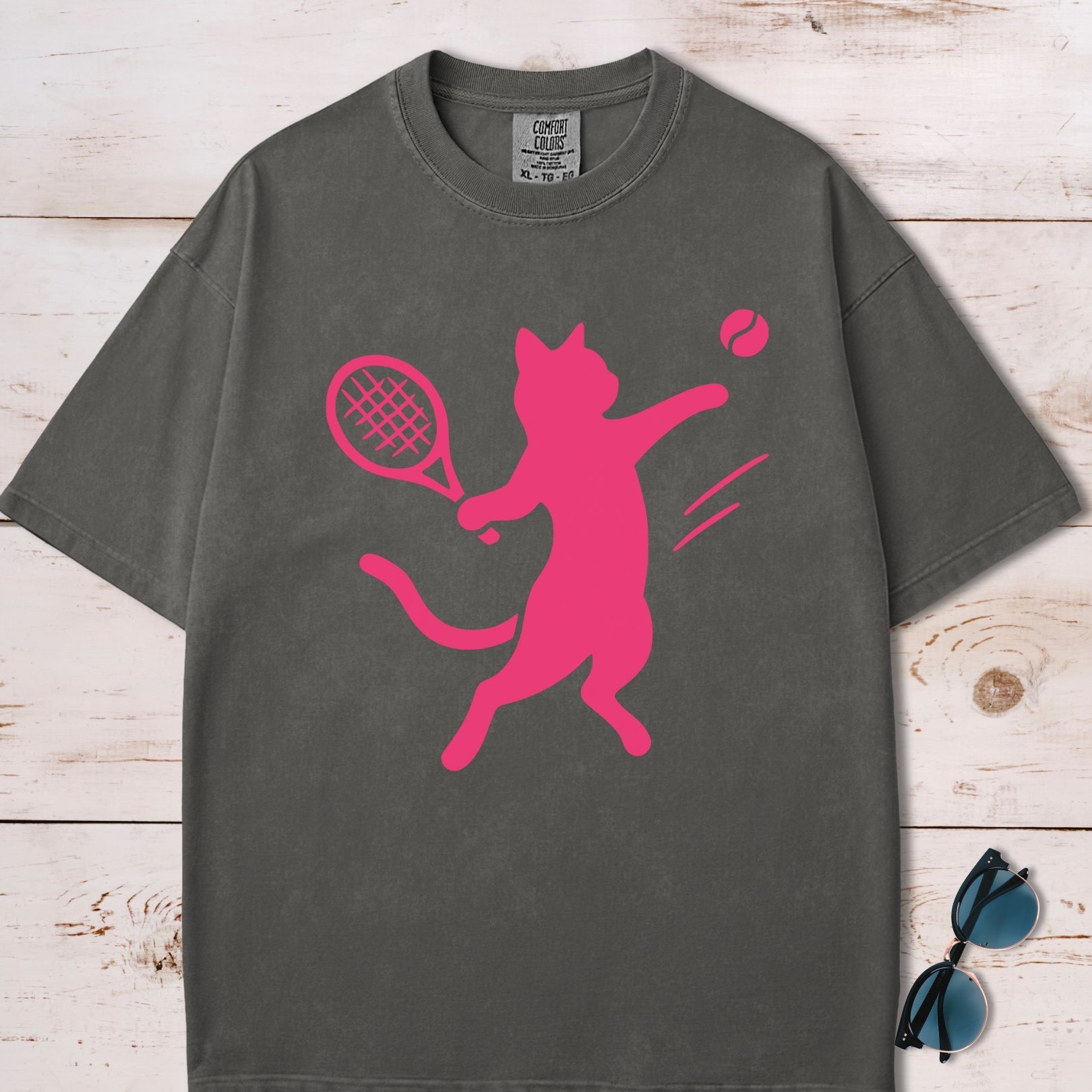 Tennis Cat T-Shirt