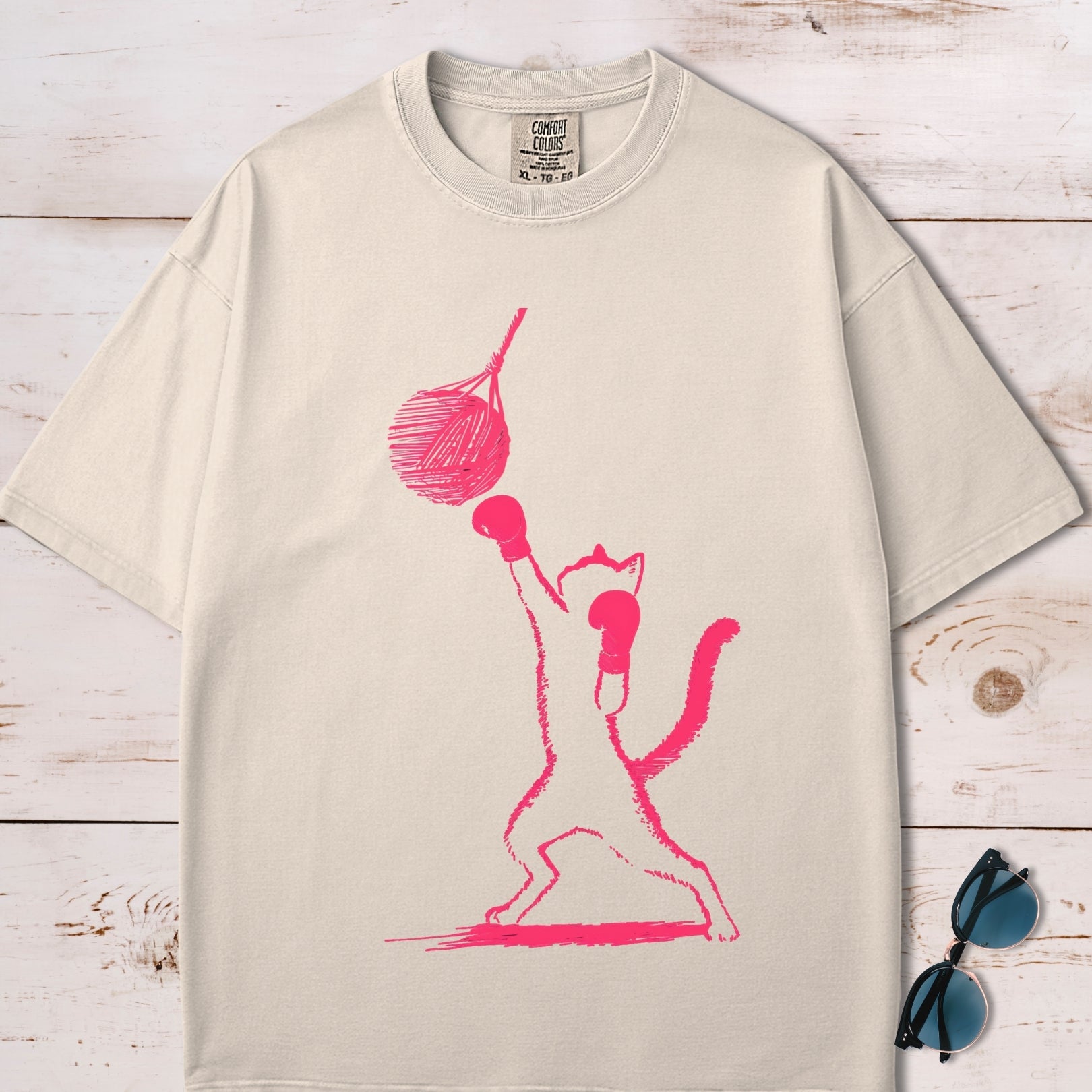 Boxing Cat T-Shirt