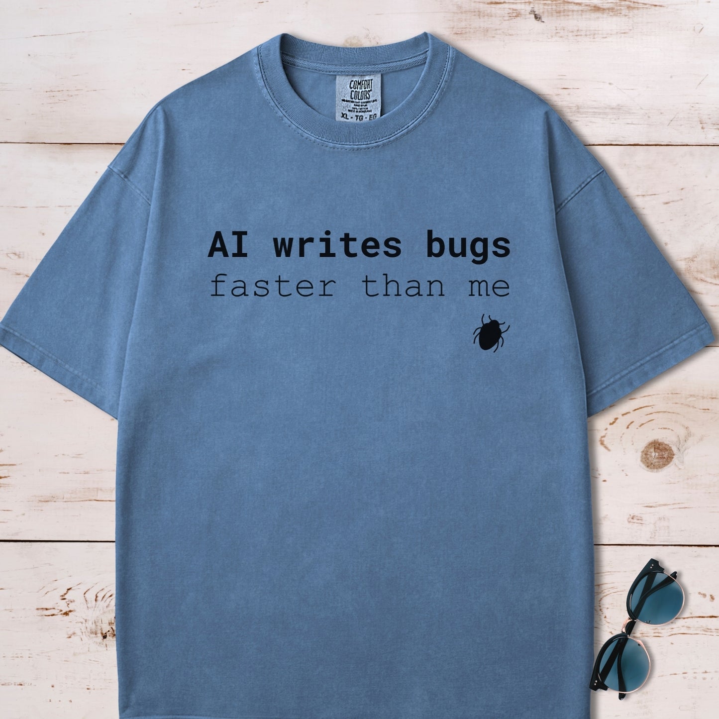 AI Writes Bugs T-shirt