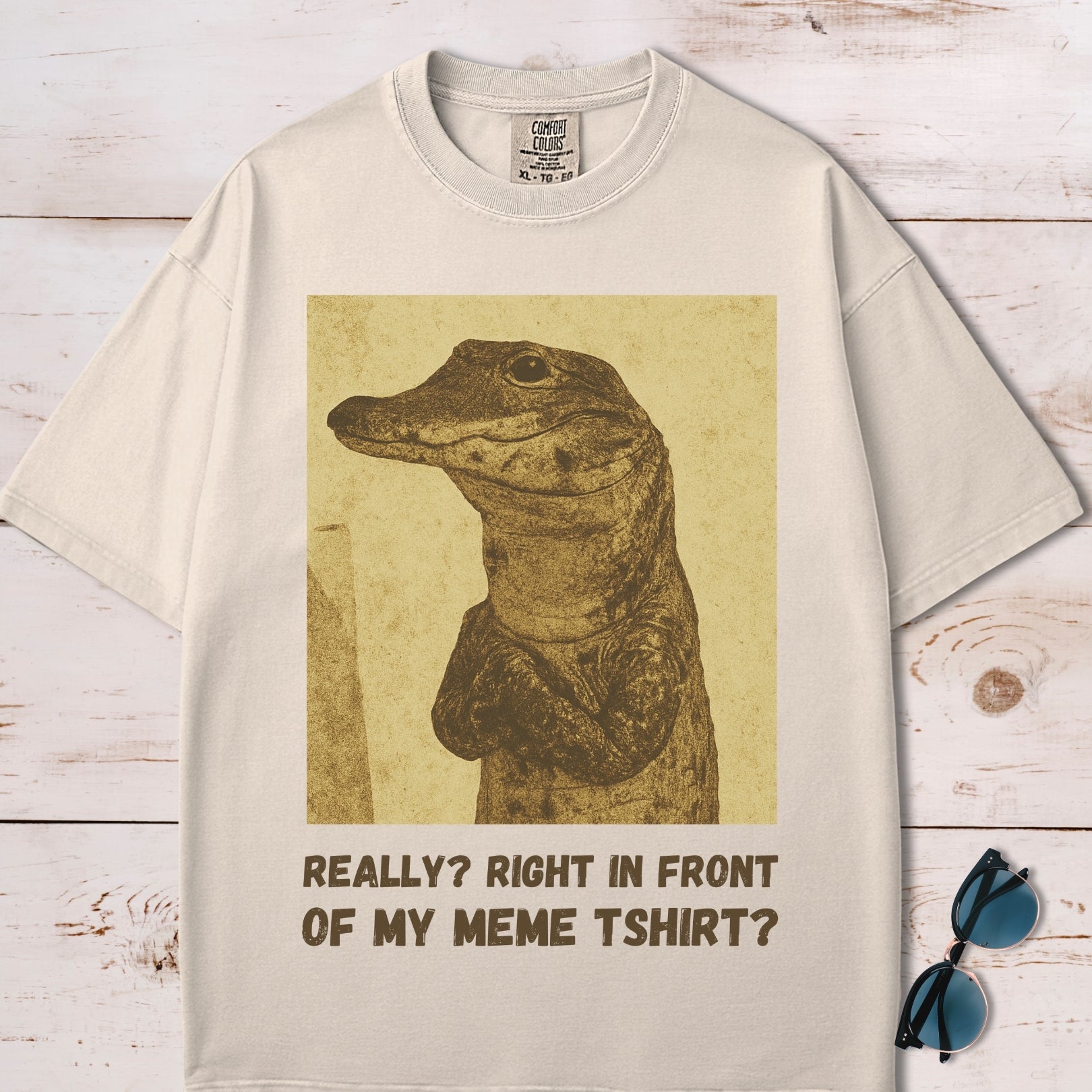 Really? Crocodile Meme T-Shirt