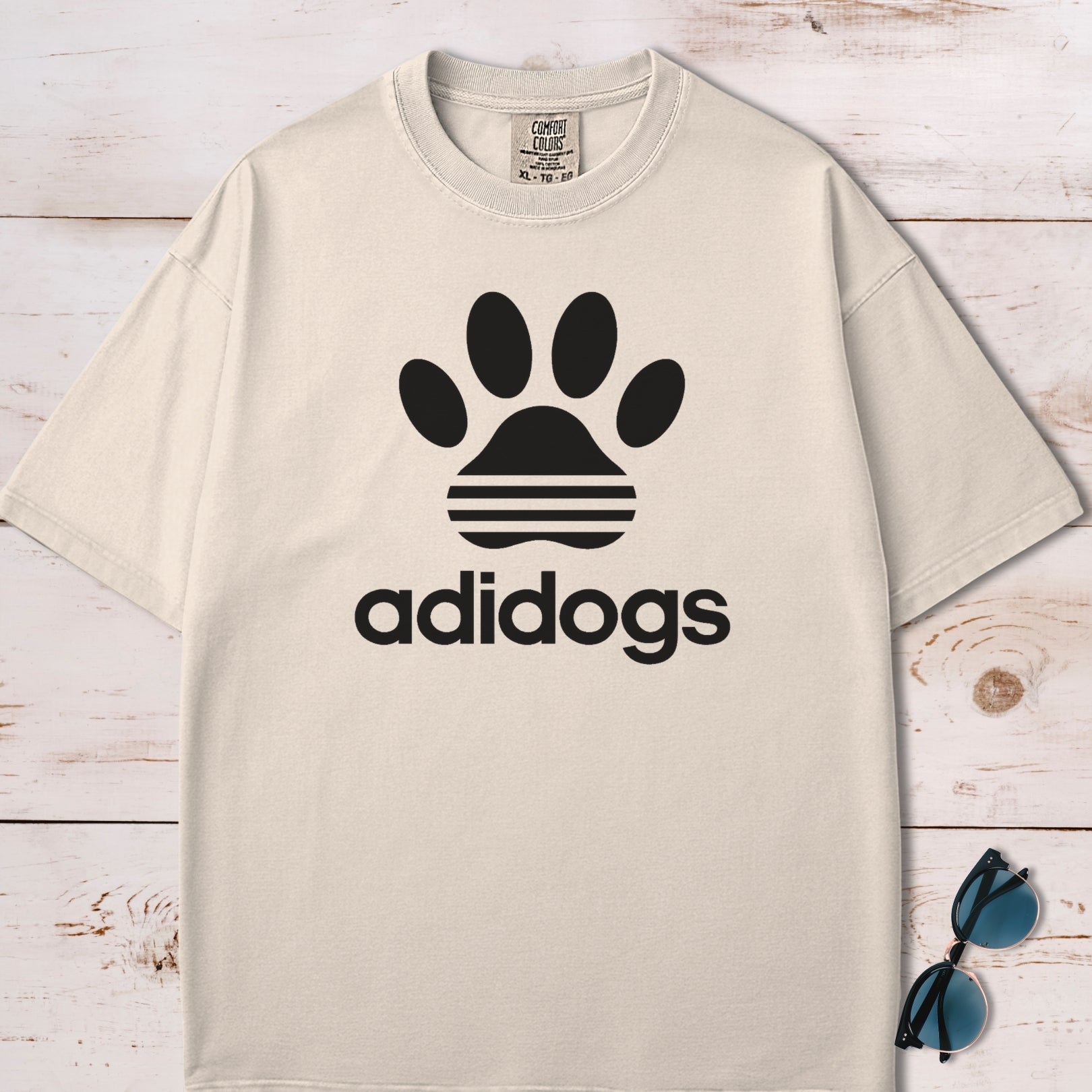 Adidogs Logo Parody T-Shirt