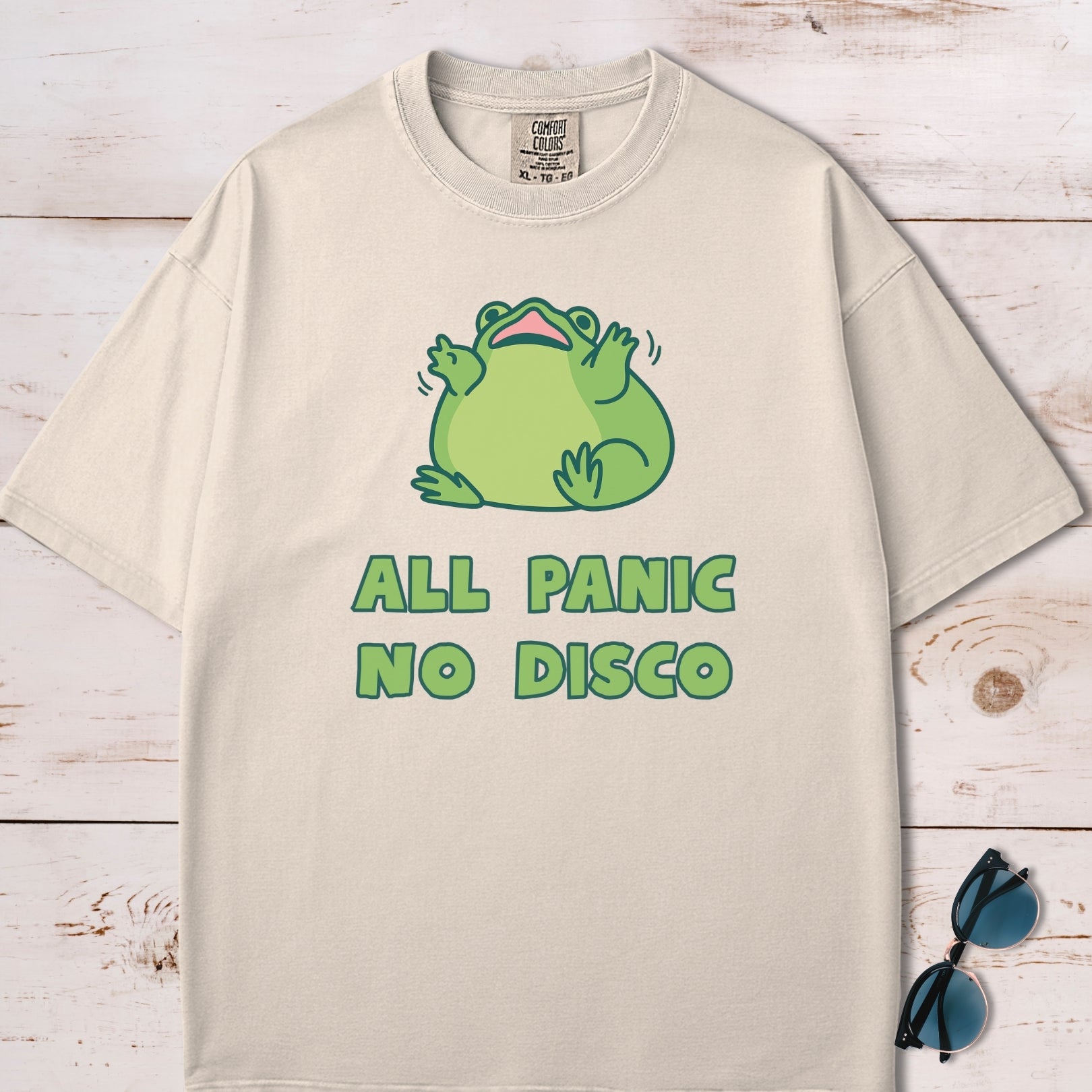 All Panic No Disco Frog T-Shirt