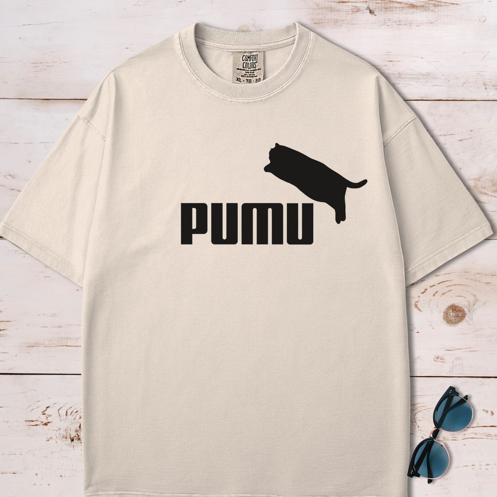 Puma Parody Fat Cat T-Shirt