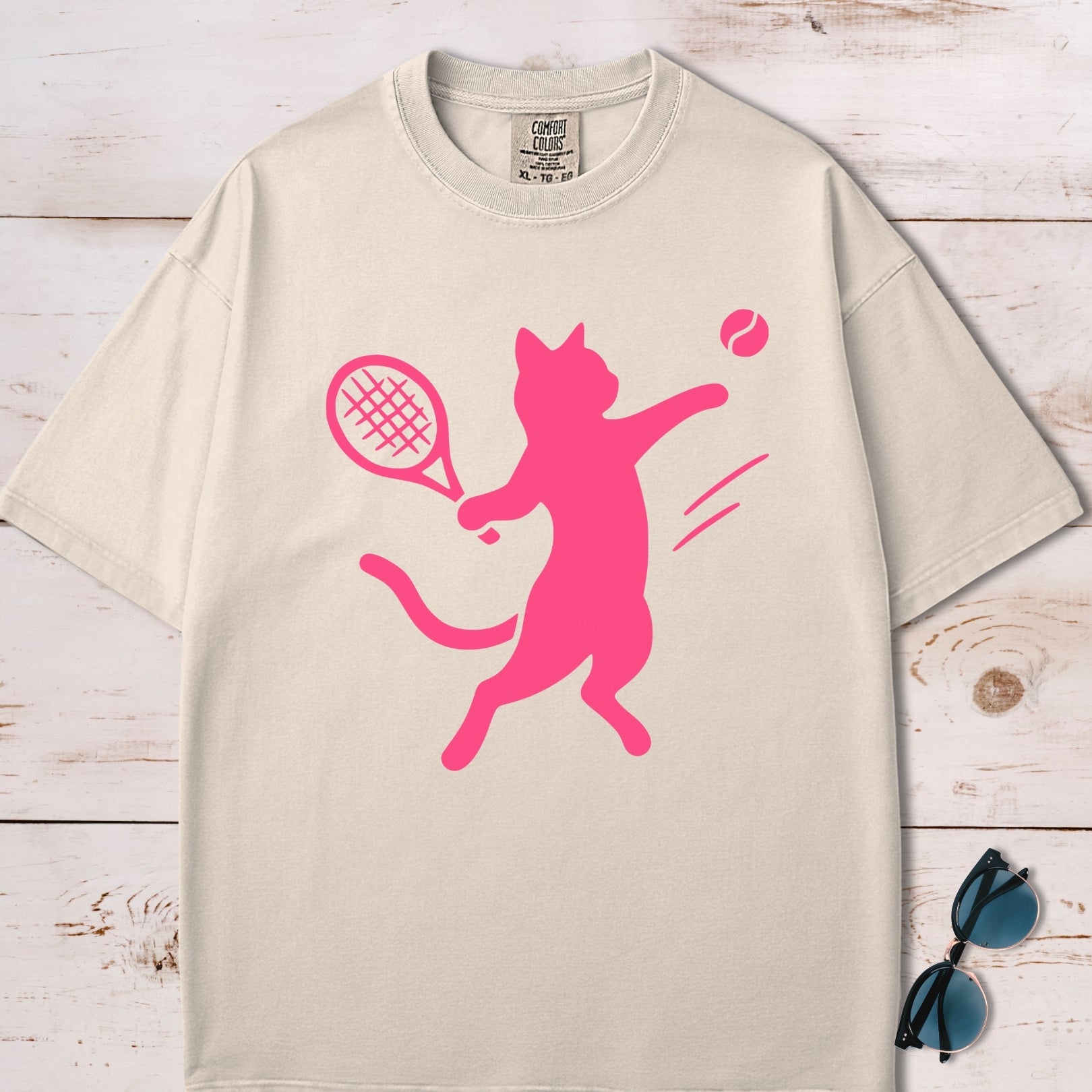 Tennis Cat T-Shirt