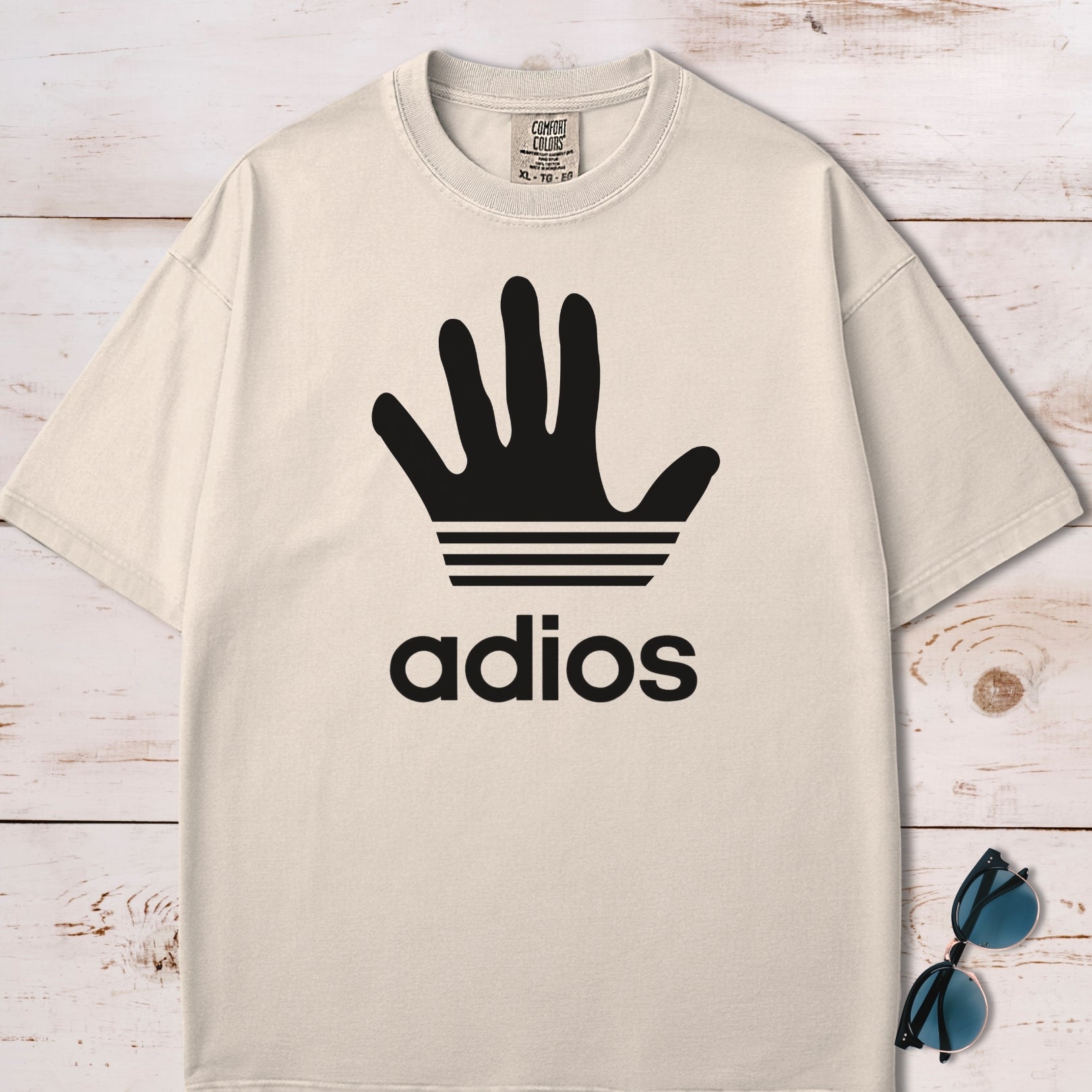 Adios Logo Parody T-Shirt