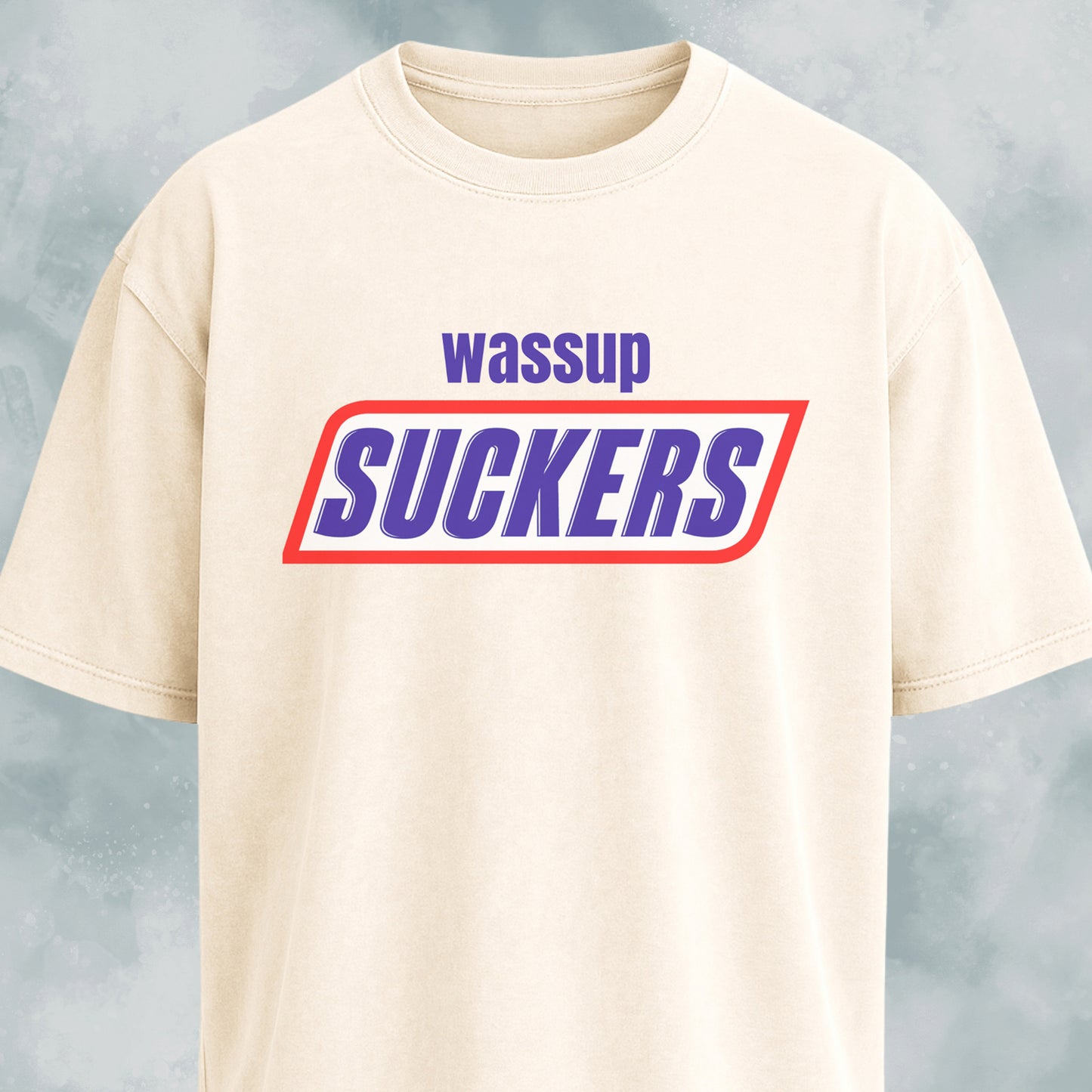 Wassup Suckers Logo Parody T-Shirt