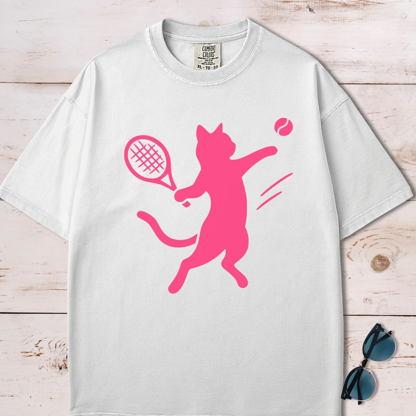 Tennis Cat T-Shirt