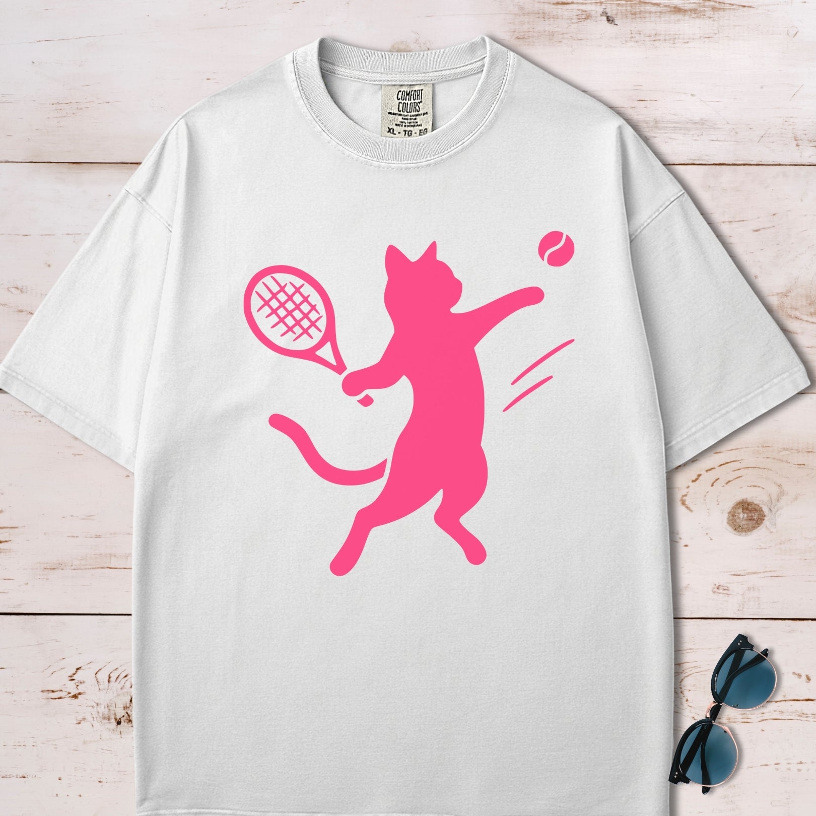 Tennis Cat T-Shirt