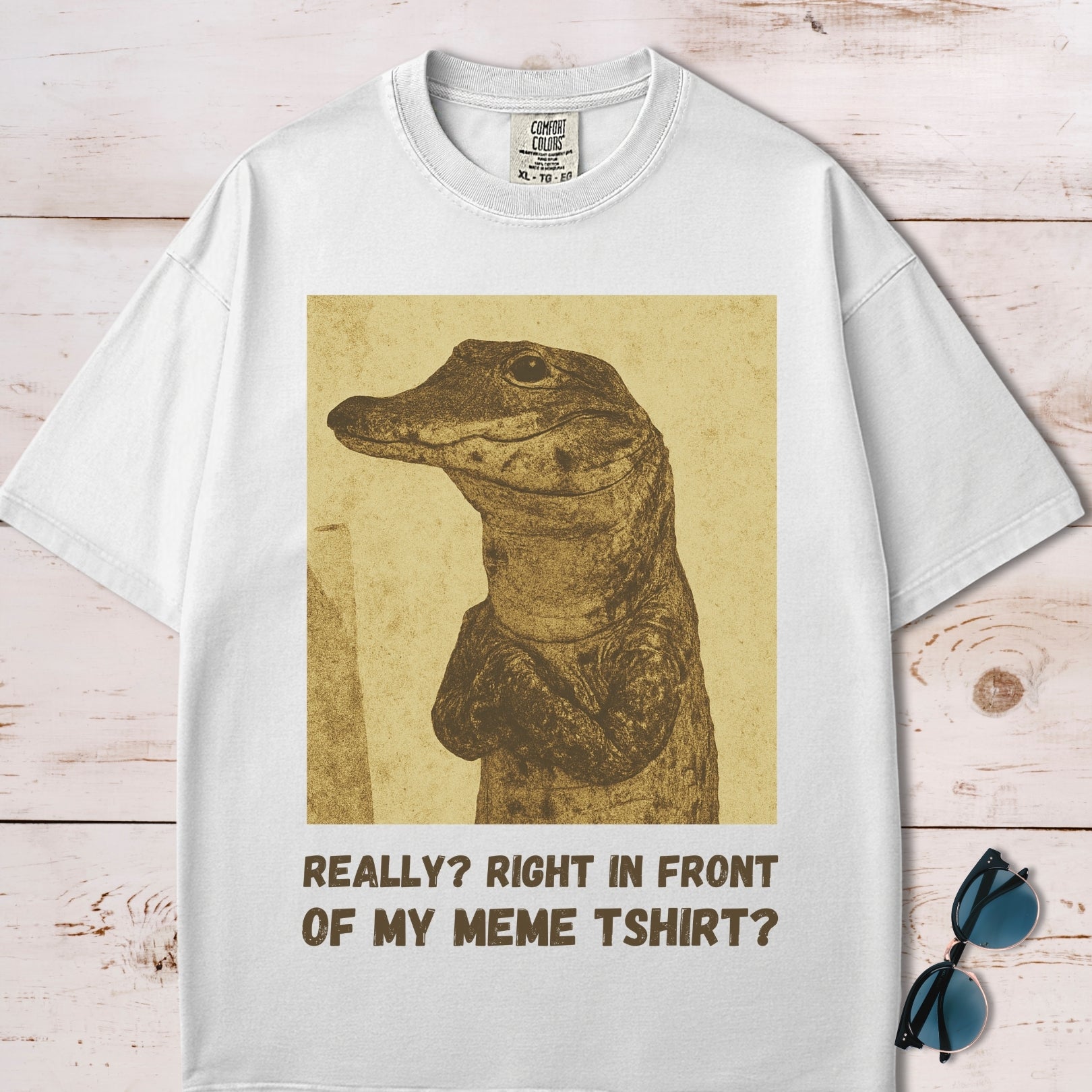 Really? Crocodile Meme T-Shirt