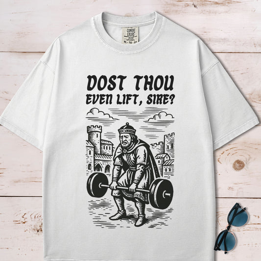 Do You Even Lift Bro Medieval T-Shirt